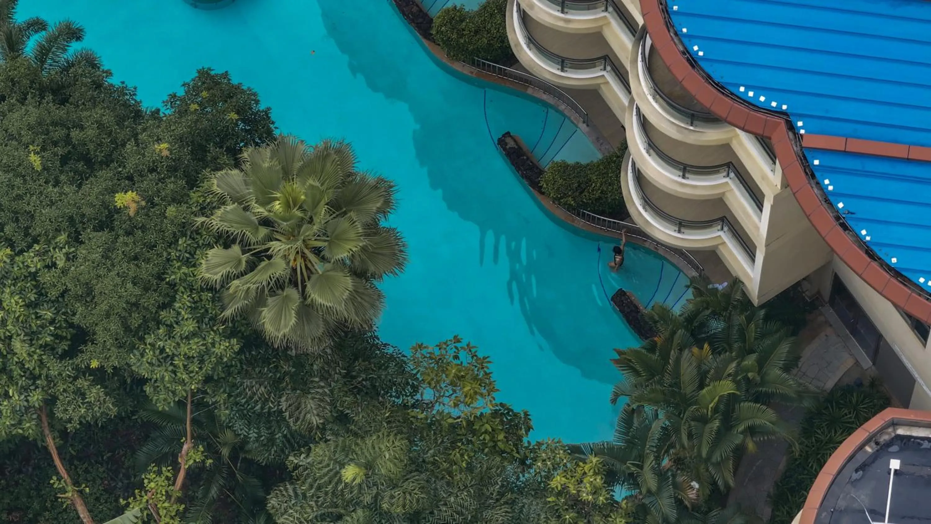 Pool view in The Westin Shimei Bay Resort