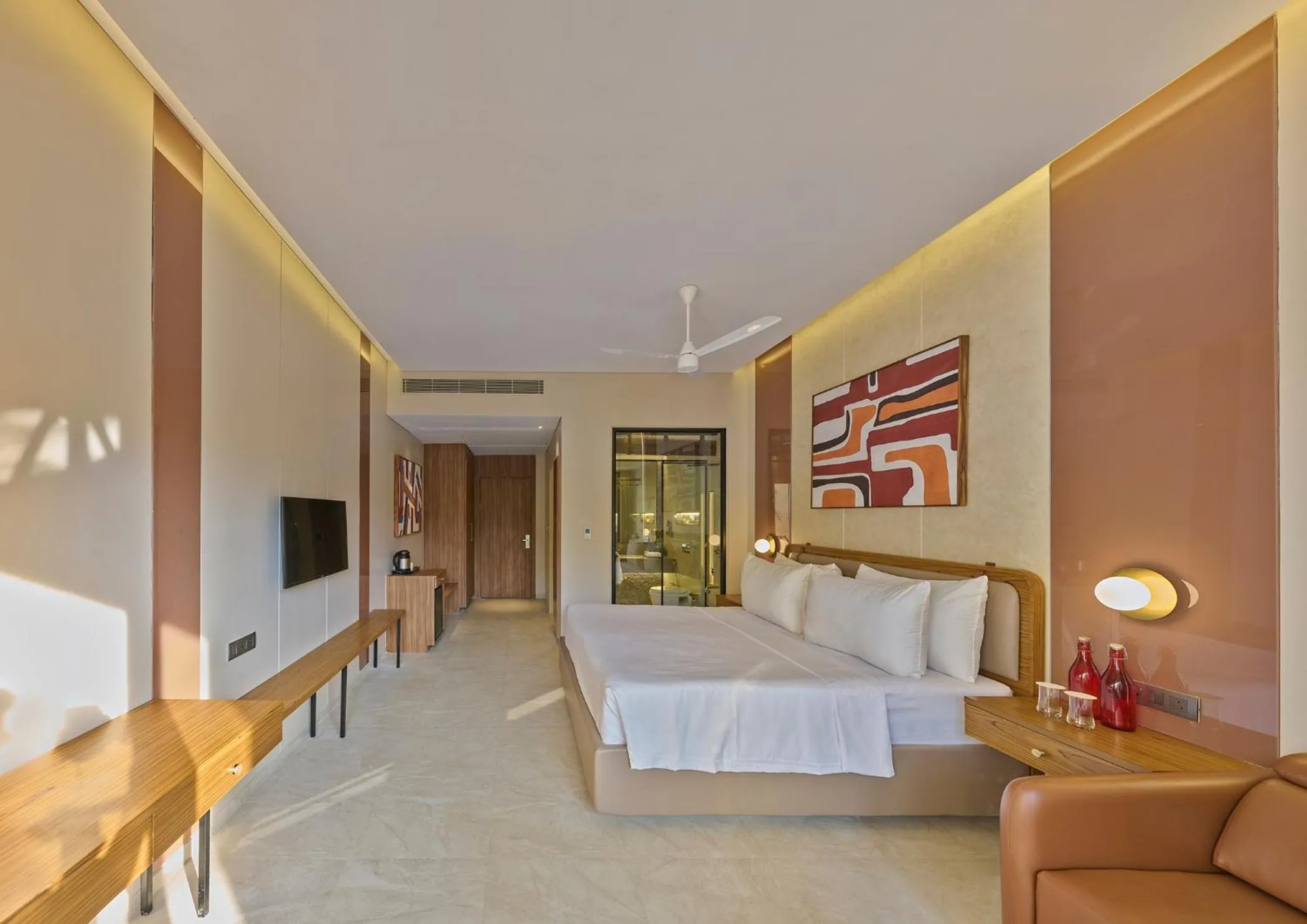 Bed in Tropical Retreat By Zuper