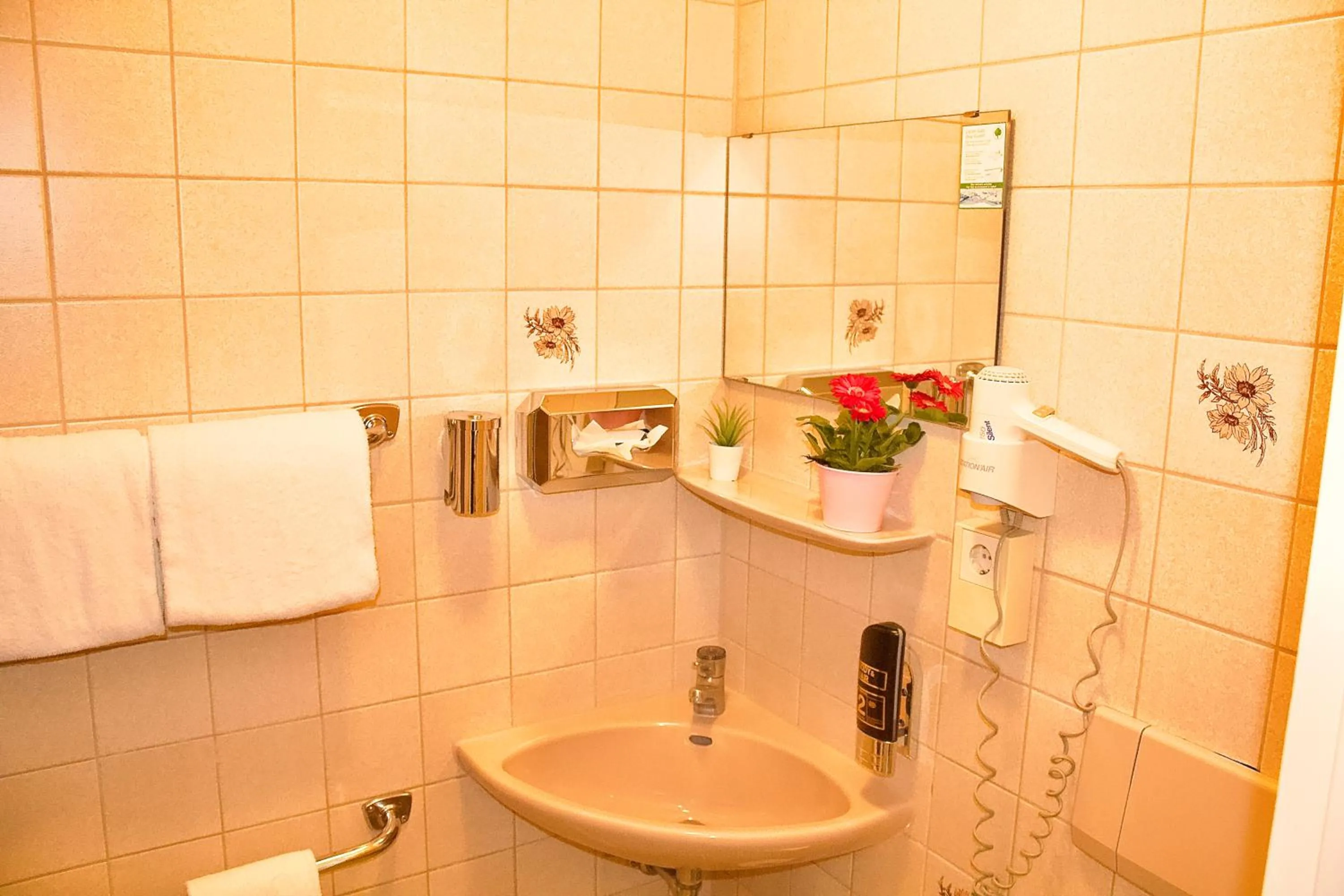 Bathroom in Hotel Austria Stuttgart-City