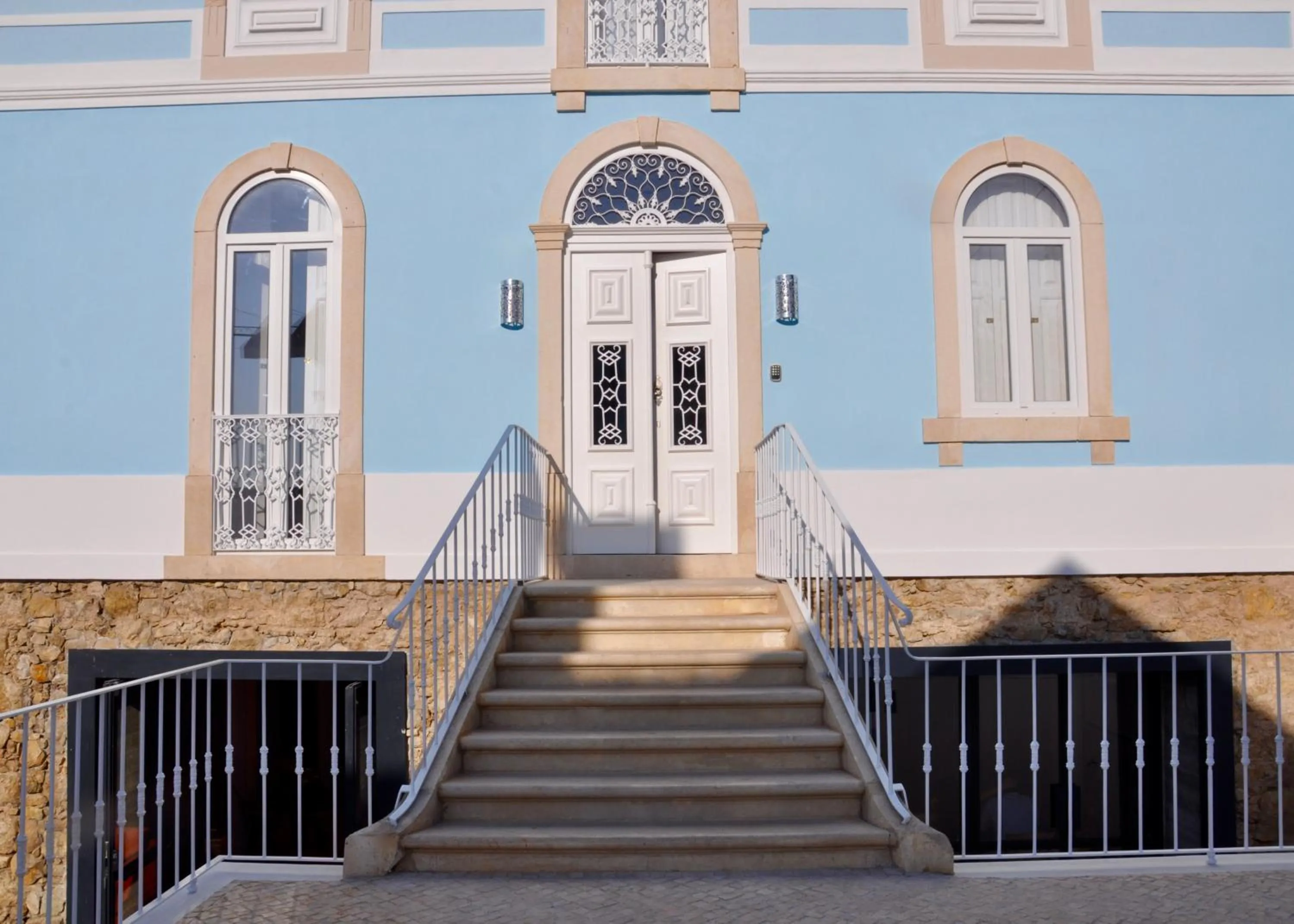 Facade/entrance in Casa de São Bento by PURUS