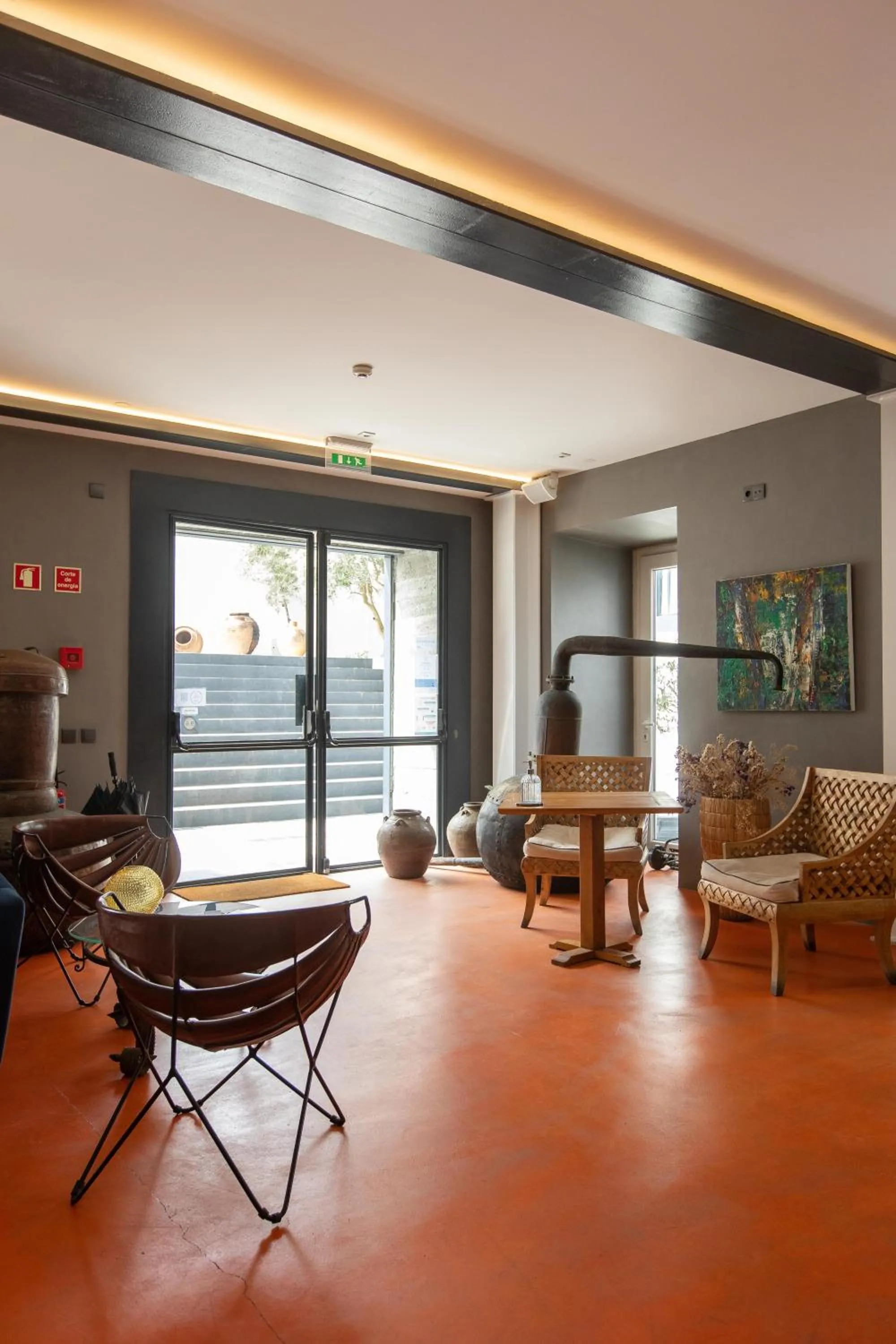 Lobby or reception in Casa de São Bento by PURUS