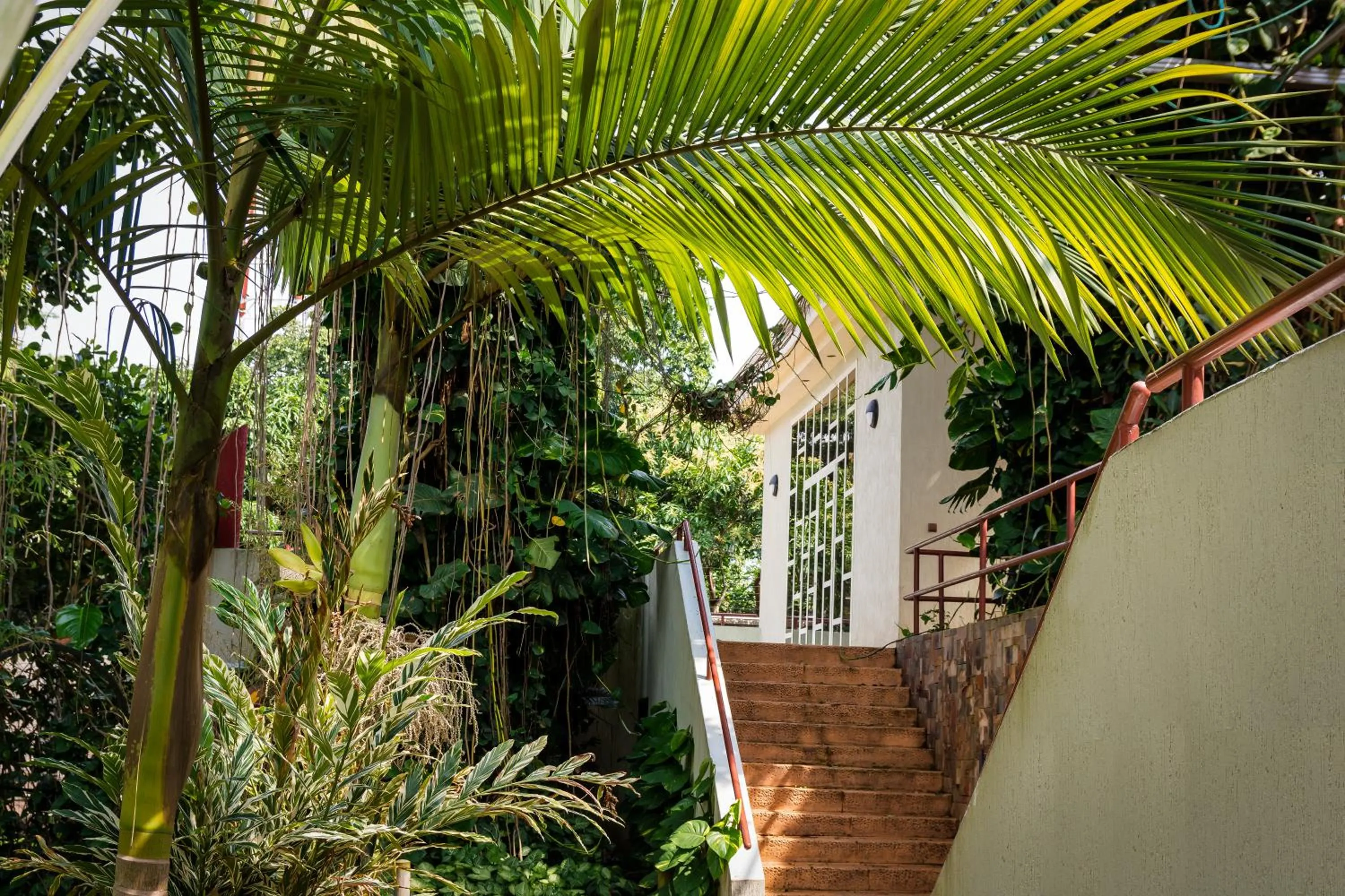 Garden in Imperial Heights Hotel, Entebbe