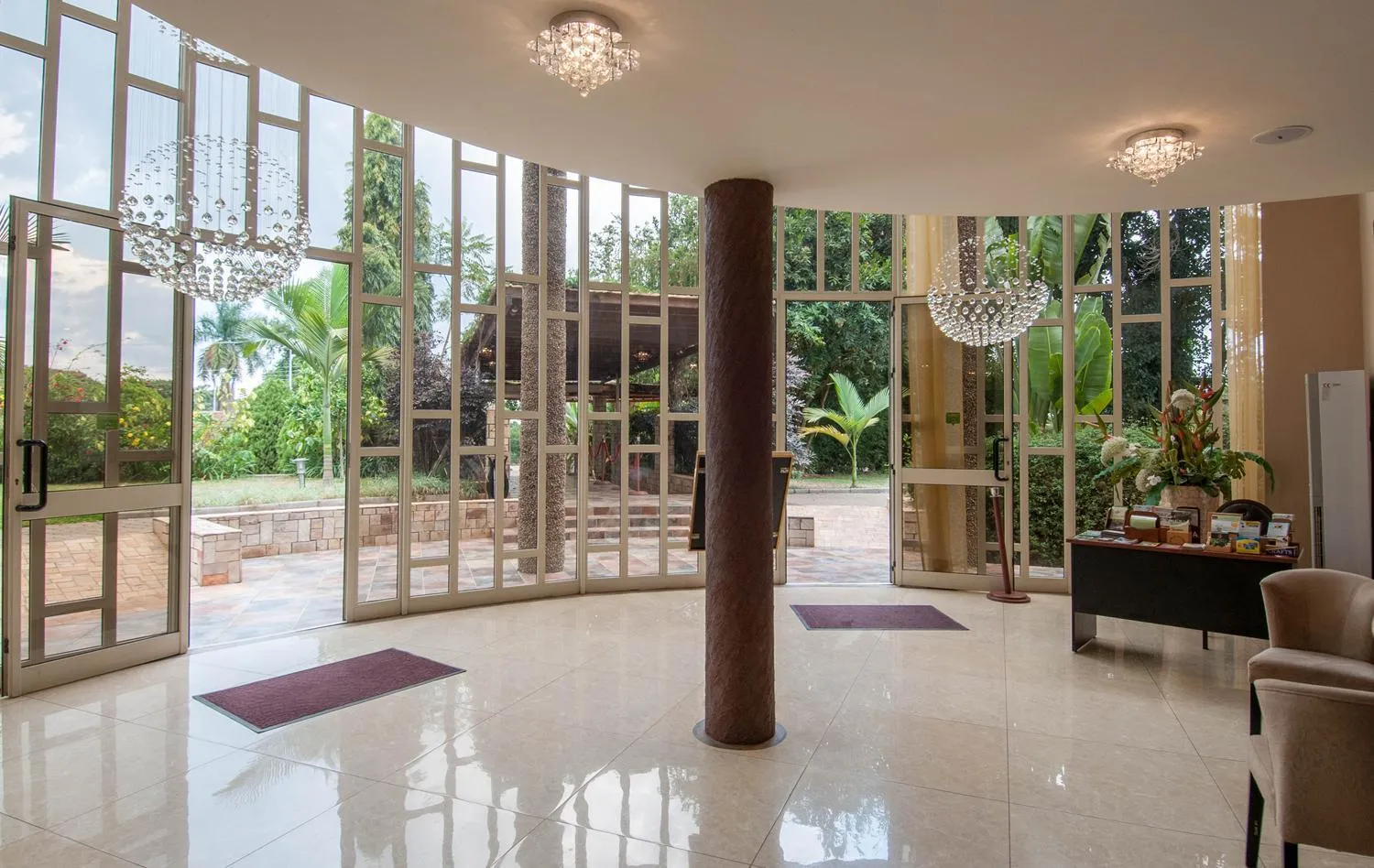 Lobby or reception in Imperial Heights Hotel, Entebbe