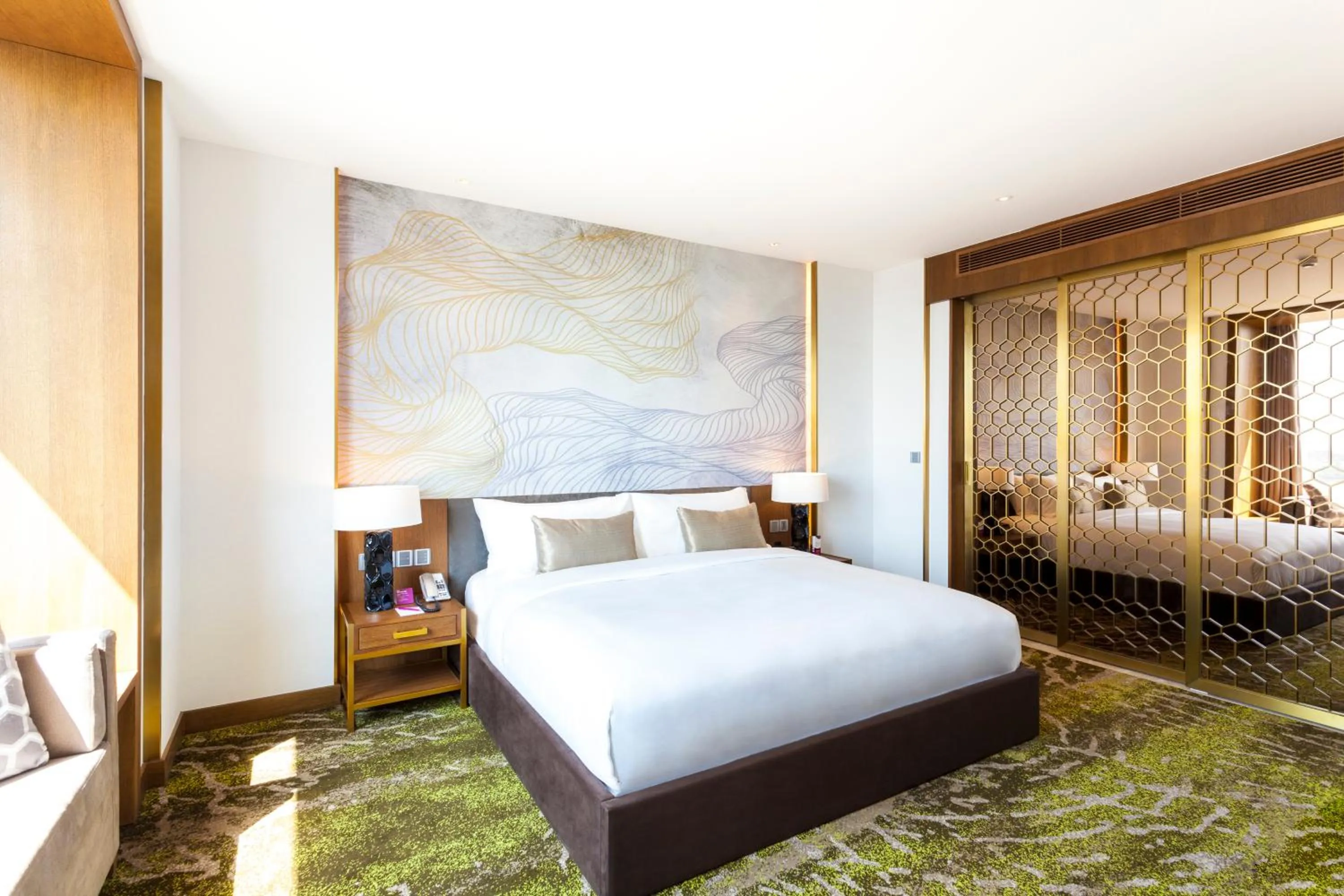 Bedroom, Bed in Crowne Plaza Vientiane by IHG