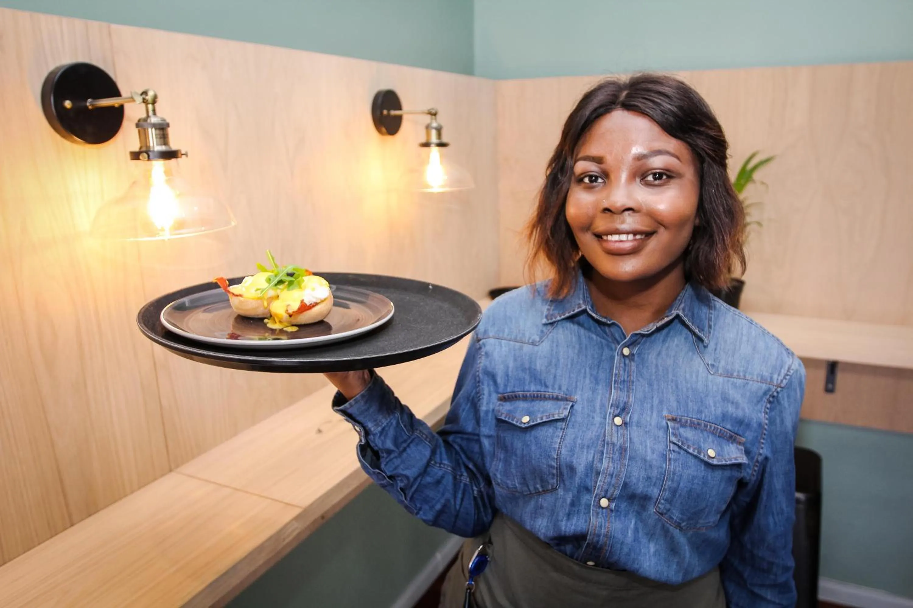 Staff in New National Hotel and Conference