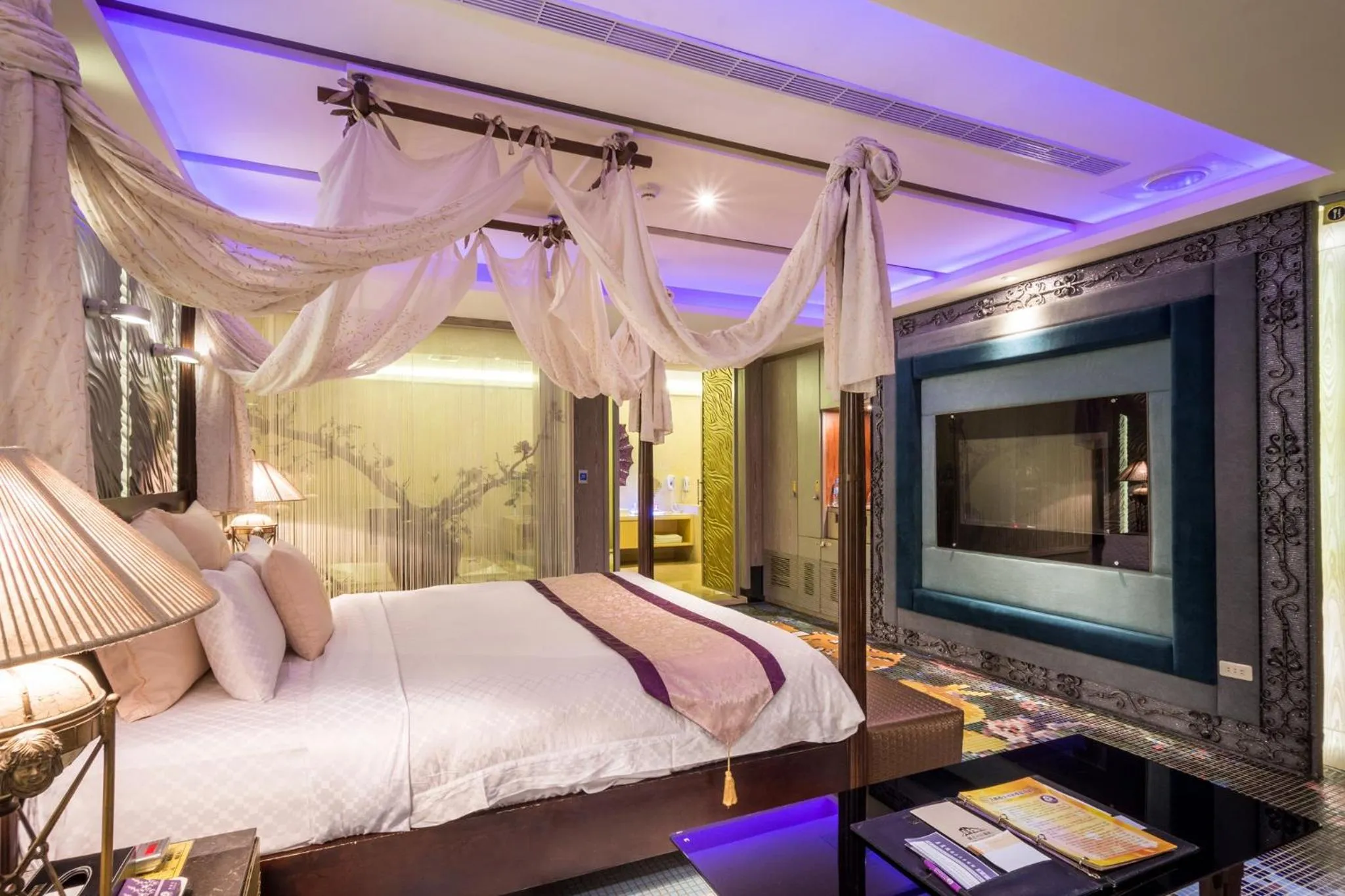 Bed in Merry Day Motel Zhonghe Branch