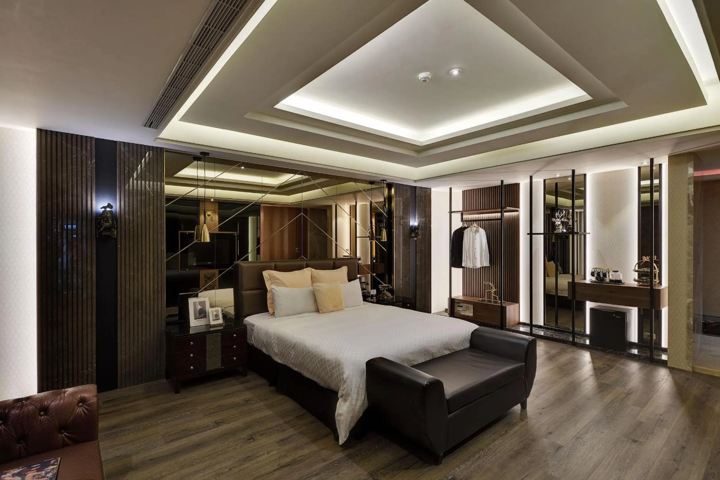 Bed in Merry Day Motel Zhonghe Branch