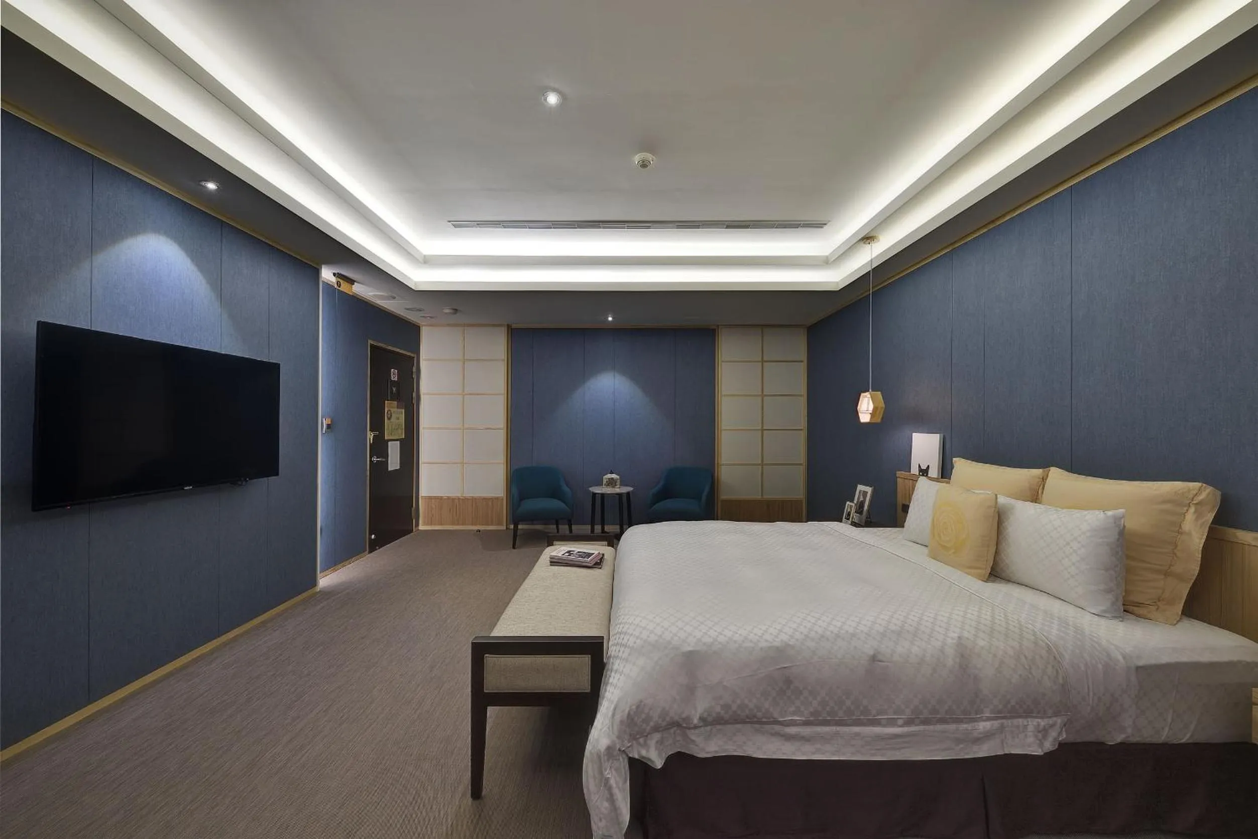 Bed in Merry Day Motel Zhonghe Branch