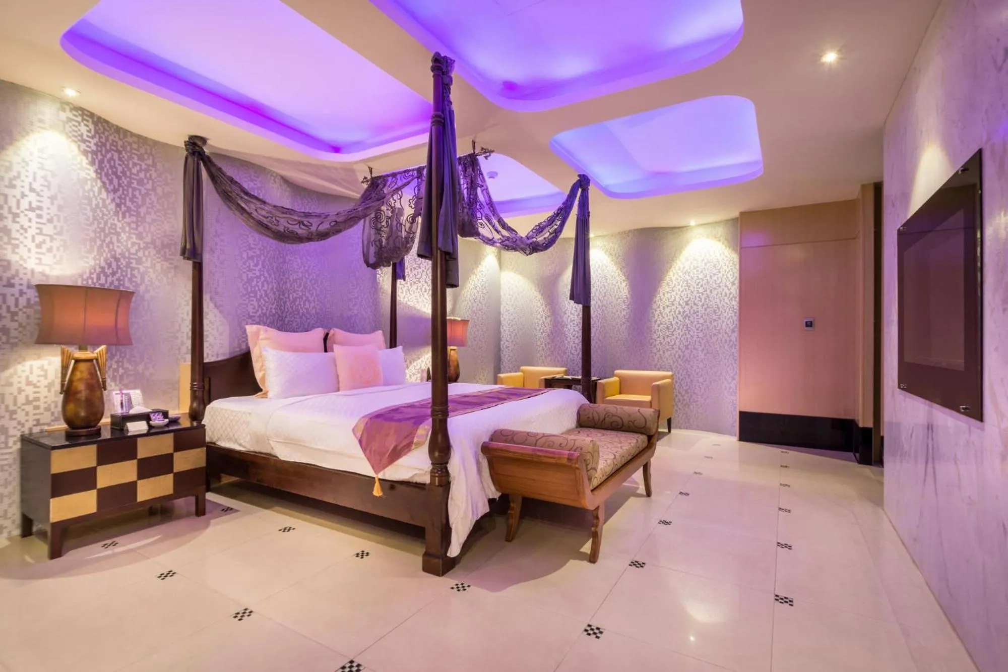 Bed in Merry Day Motel Zhonghe Branch