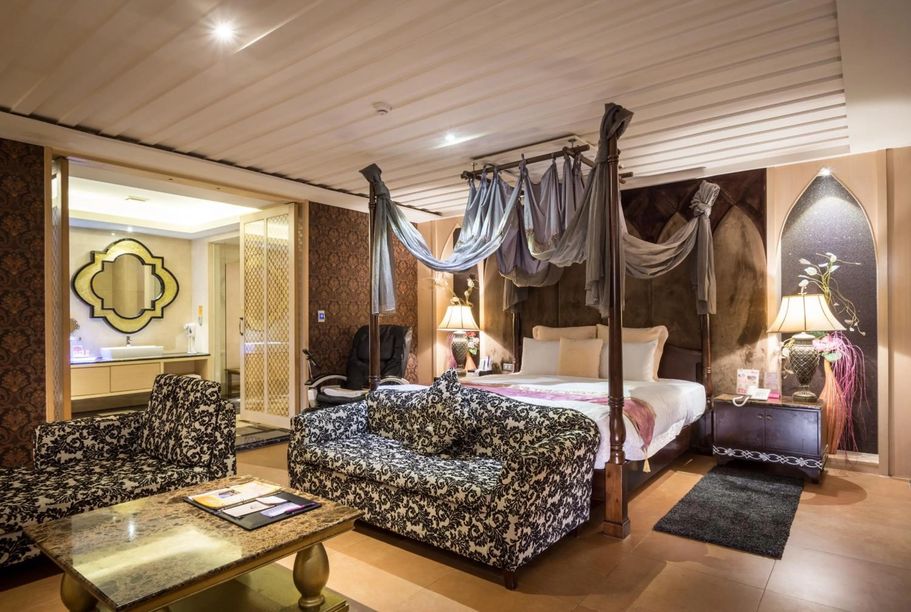 Bed in Merry Day Motel Zhonghe Branch