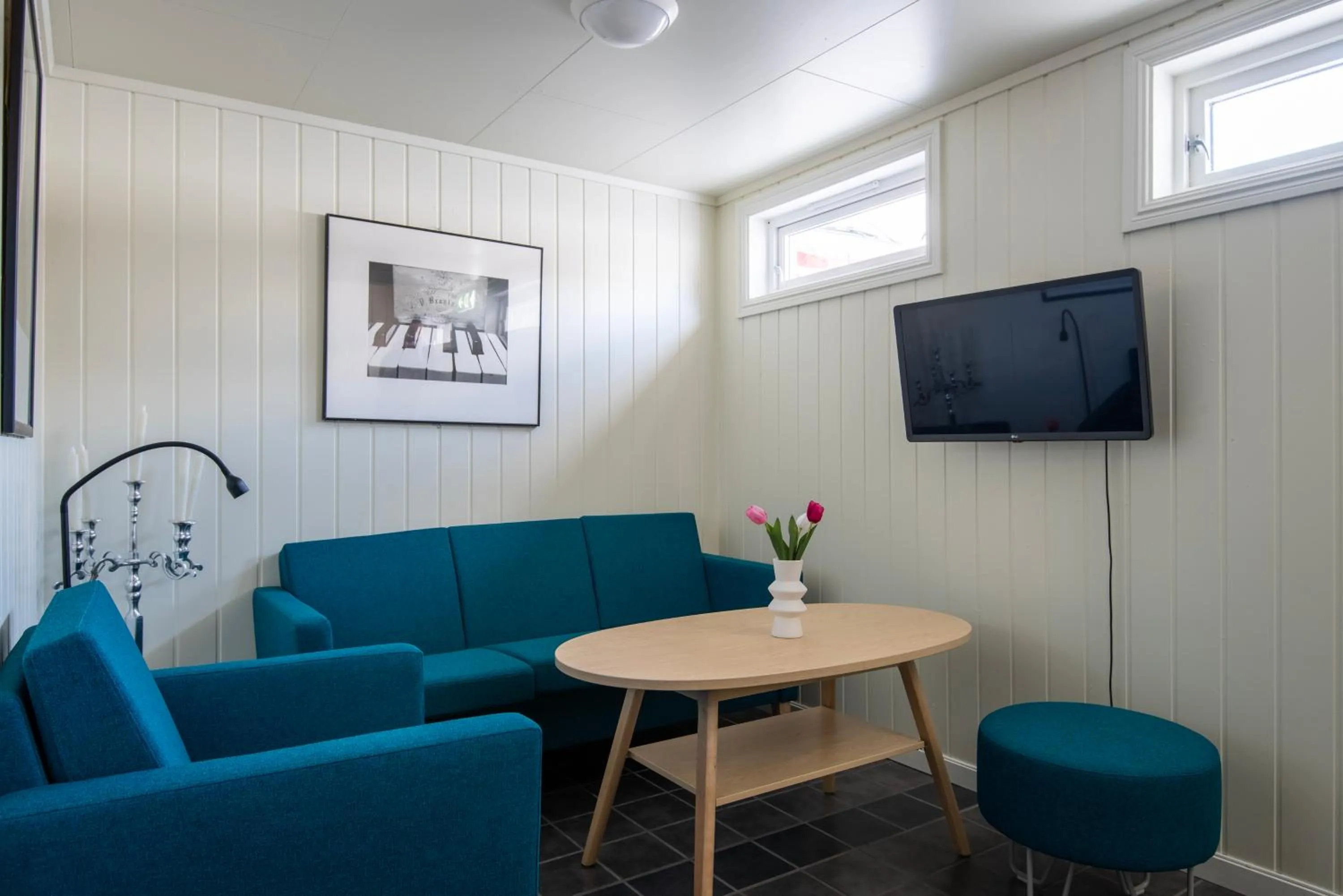 Seating area in Mo Gjestegård