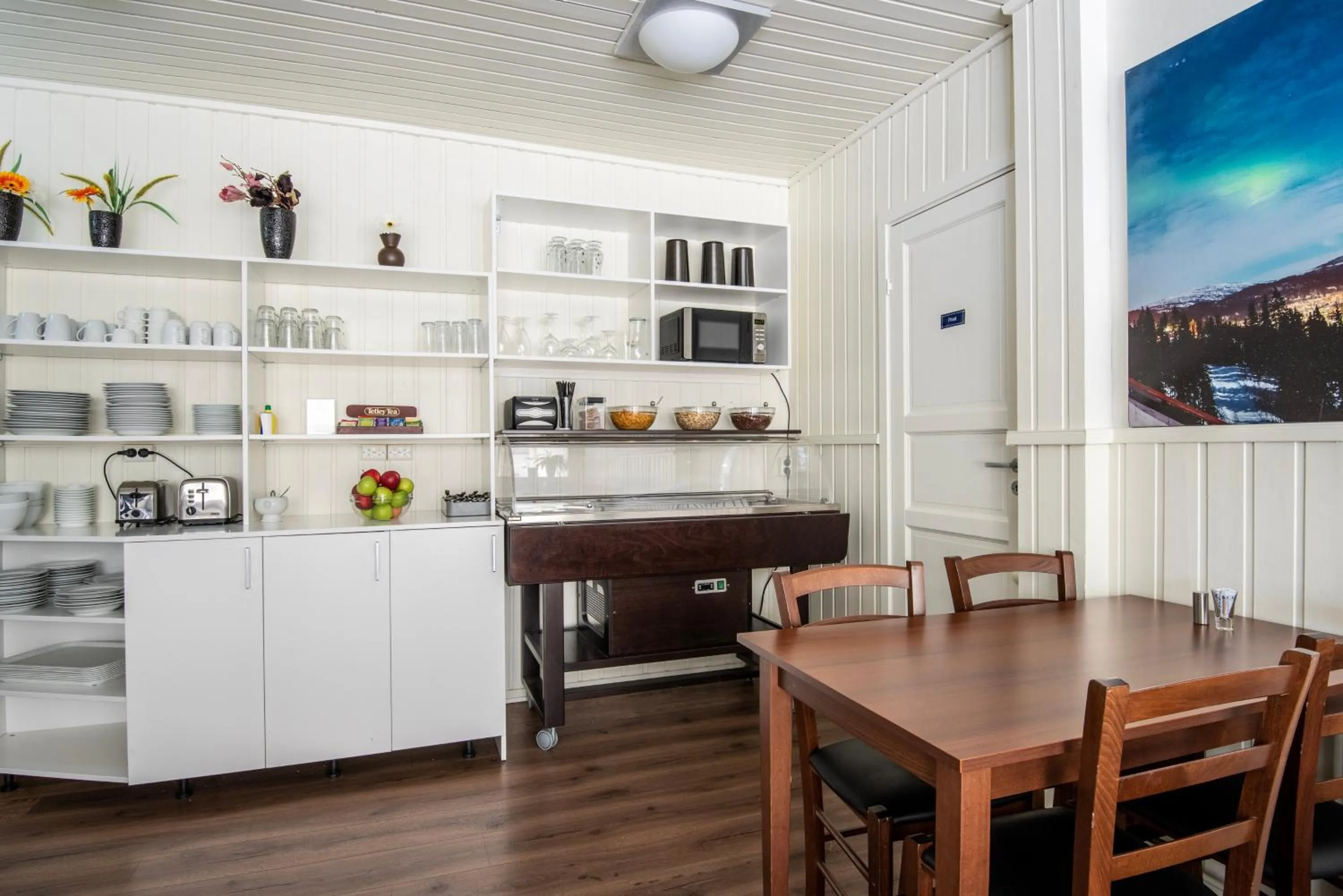 Dining area in Mo Gjestegård