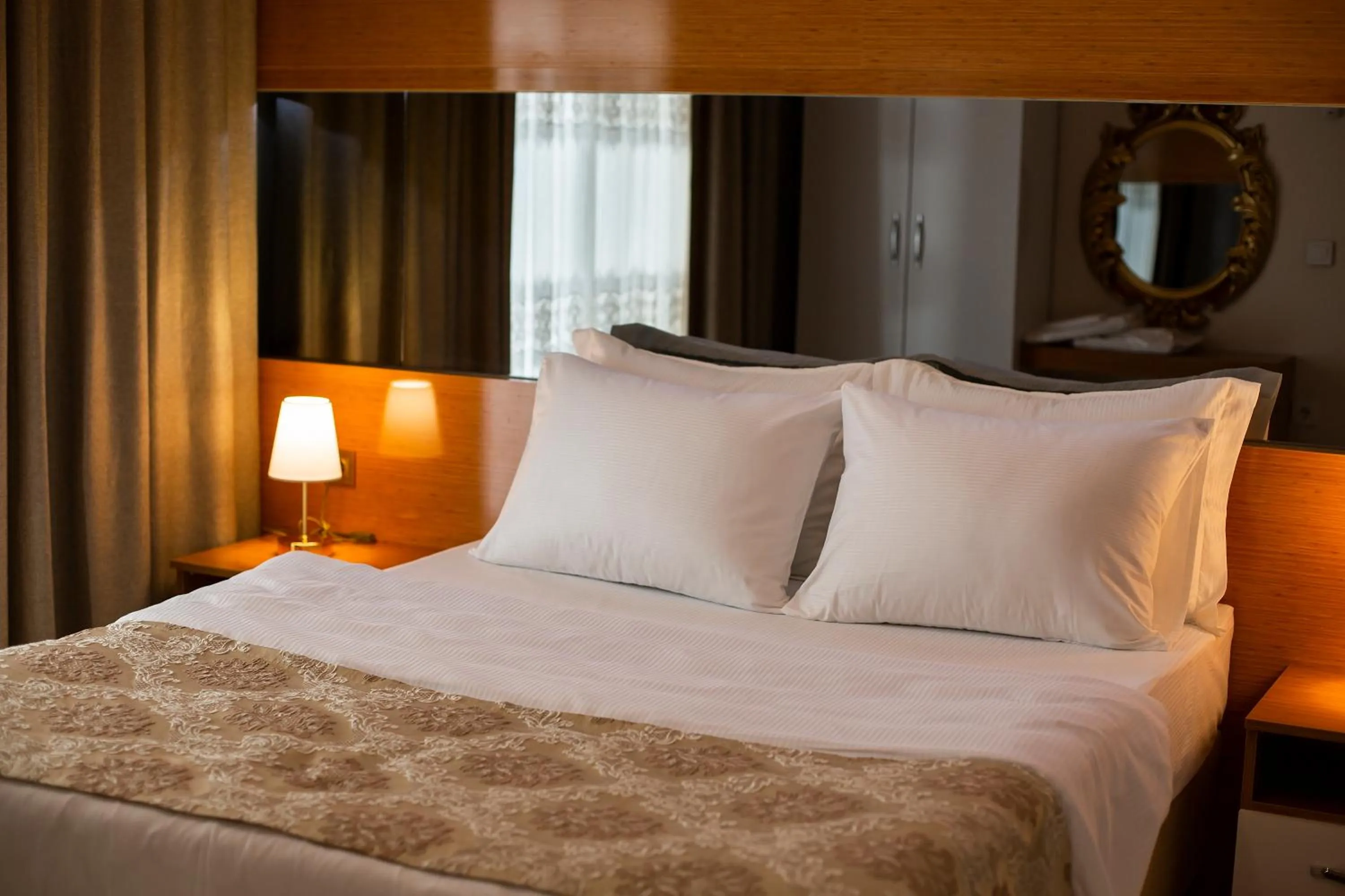 Bed in Mersin Vip House Hotel