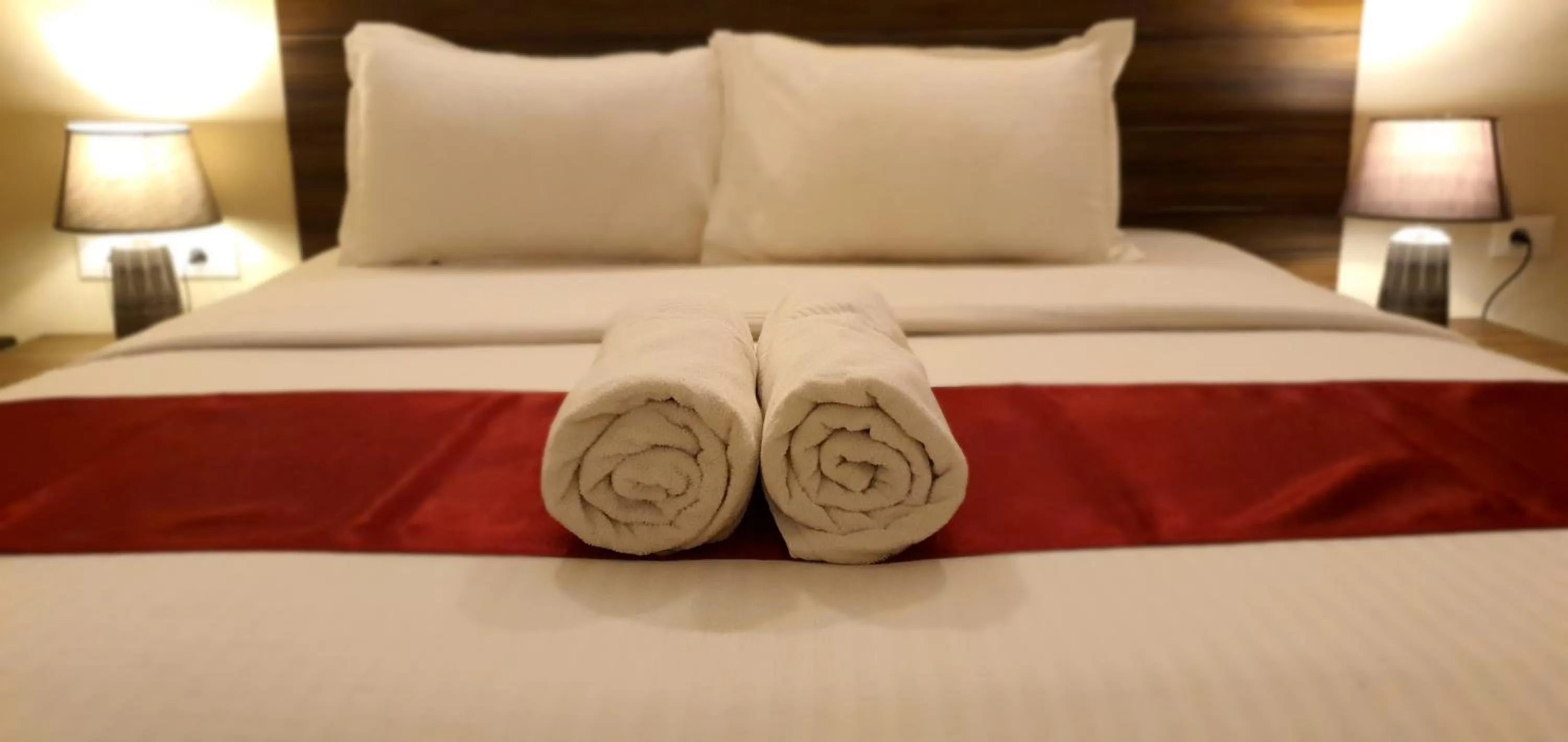towels in Hotel Belle Vie