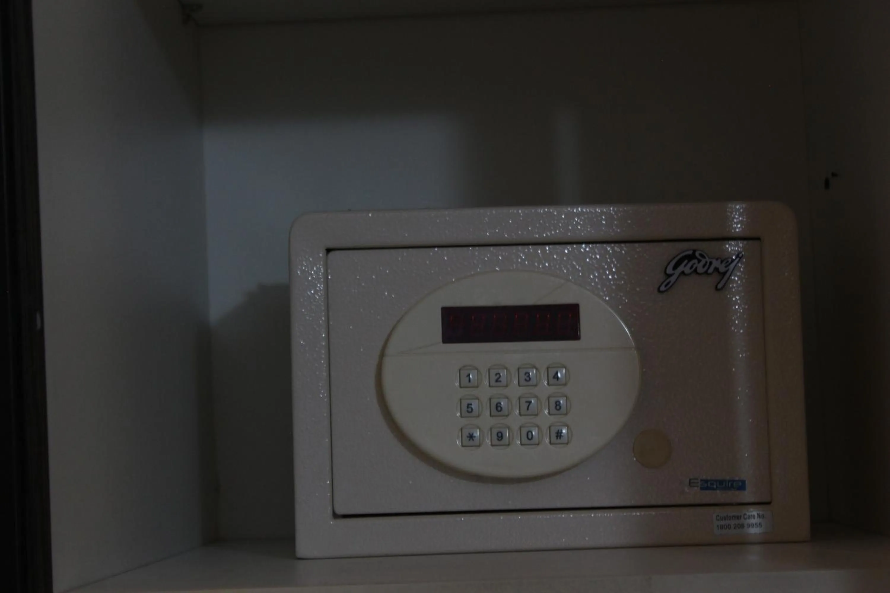 safe in Hotel Belle Vie