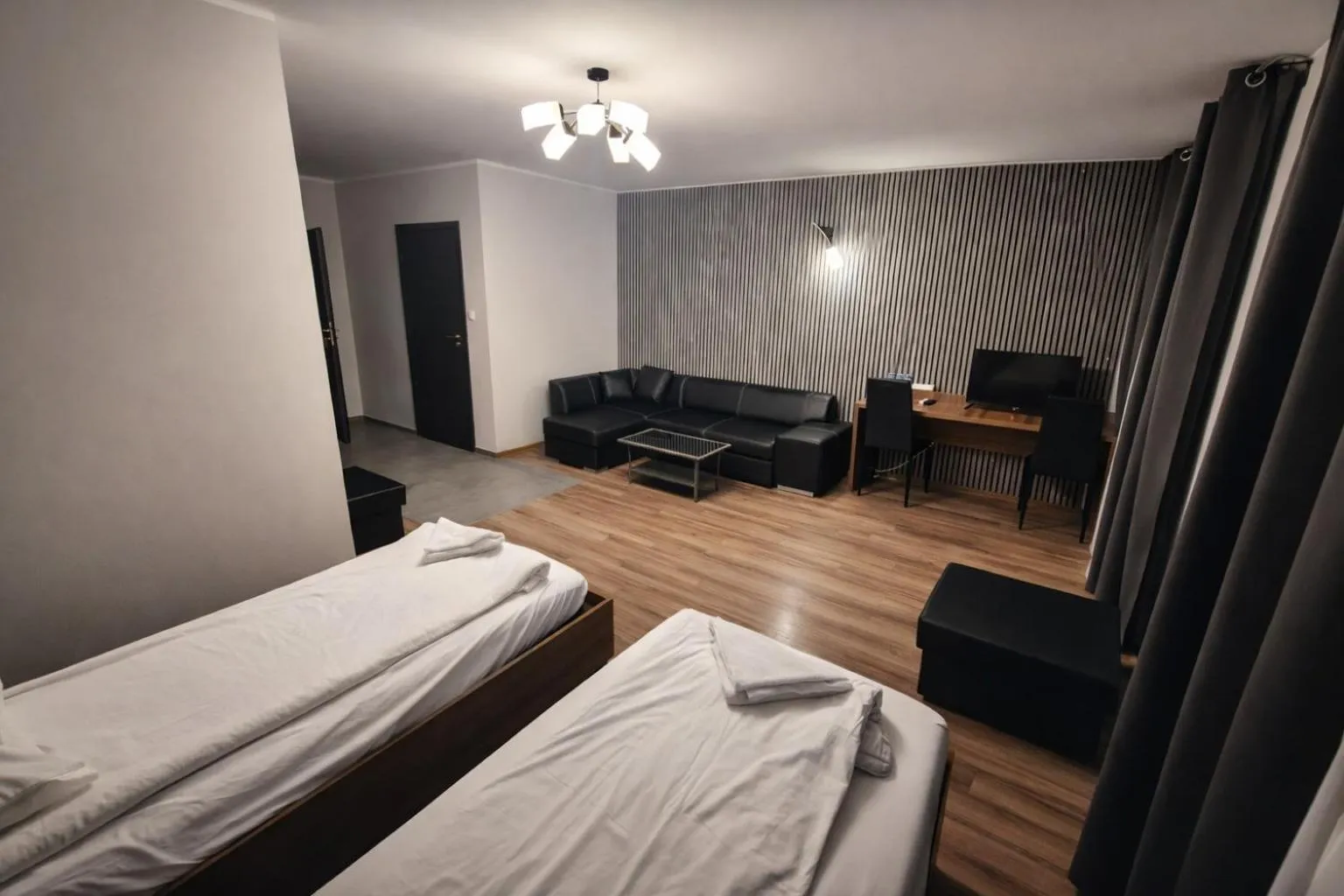 TV and multimedia, Bed in Hotel Bukowiec