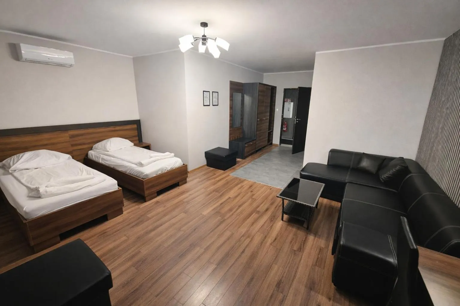 Bed in Hotel Bukowiec