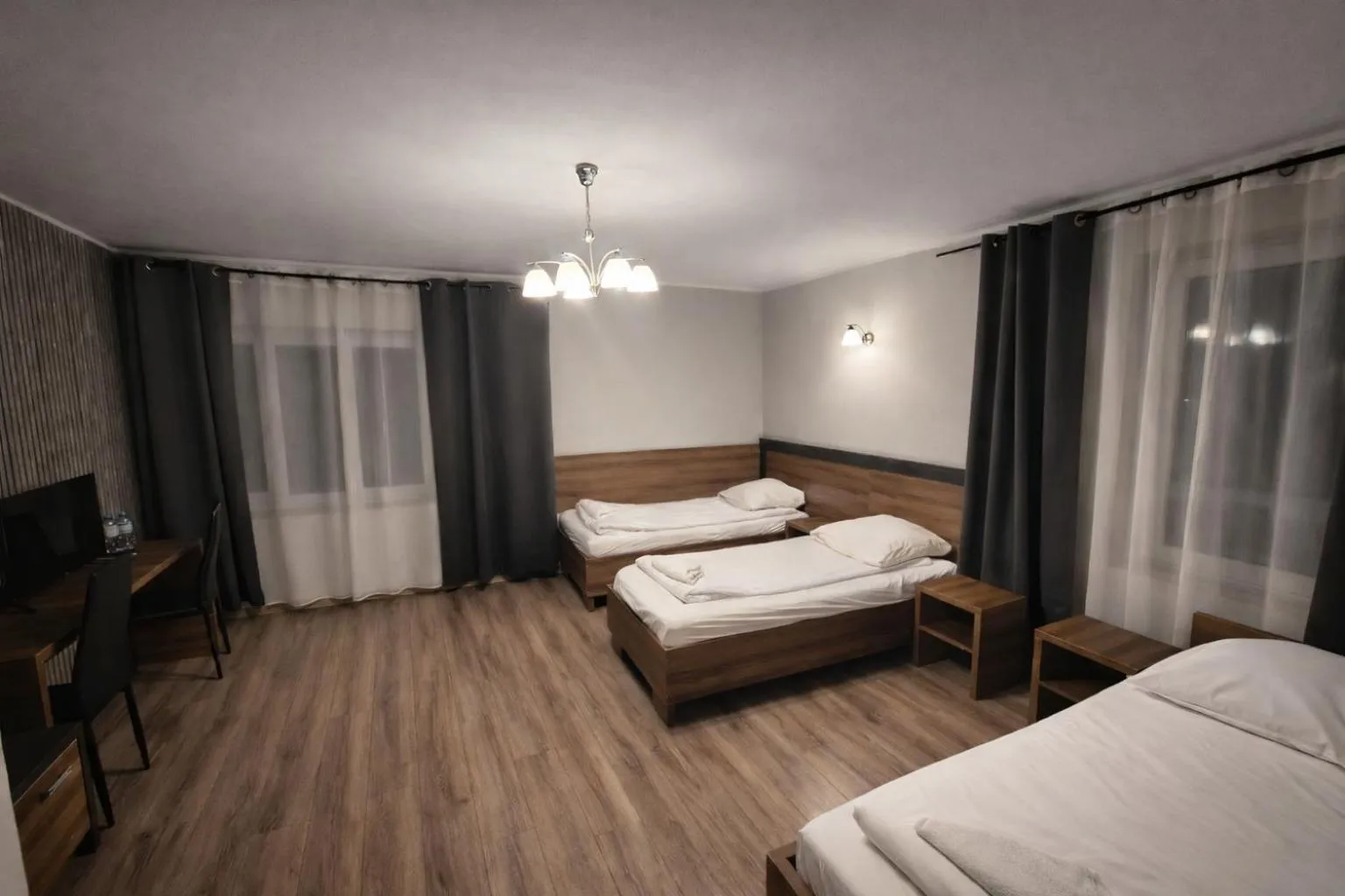 Bed in Hotel Bukowiec