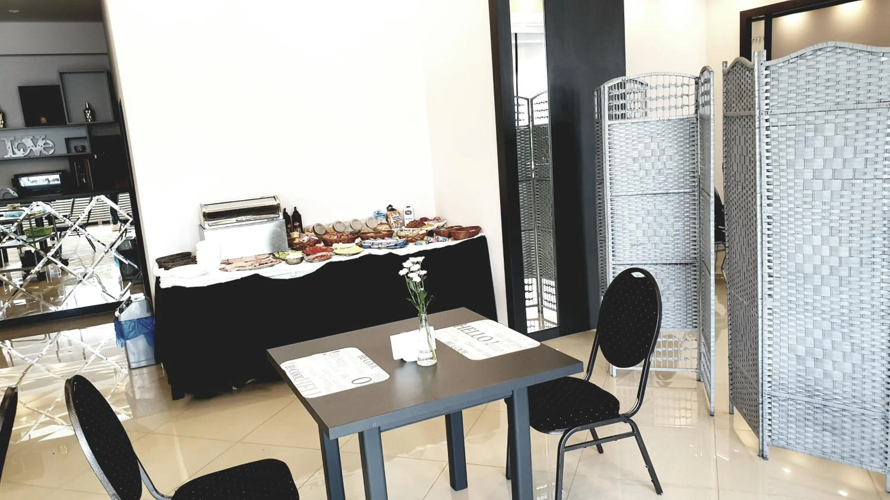 Dining area in Hotel Bukowiec