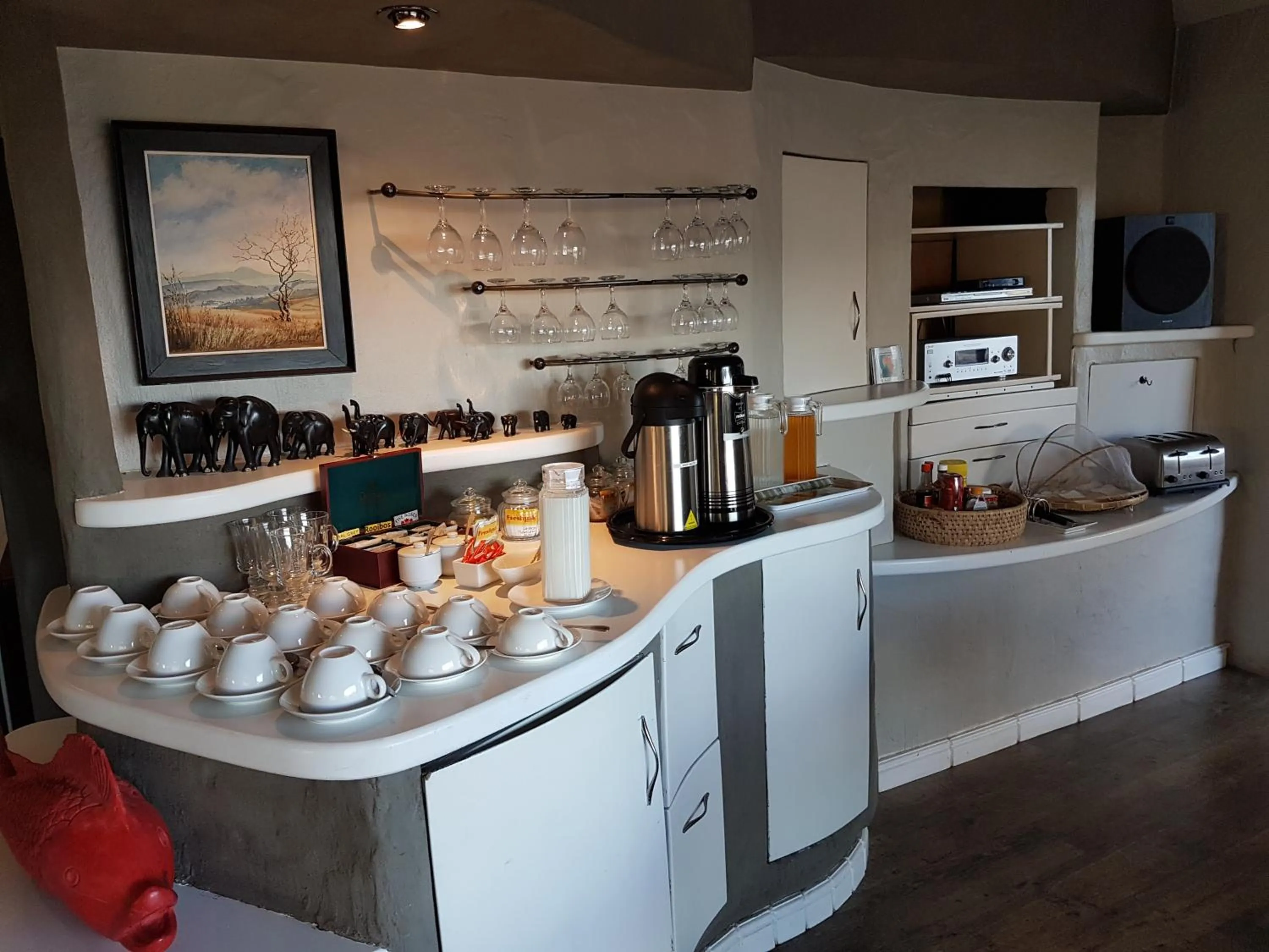 Continental breakfast in Victorskloof Lodge