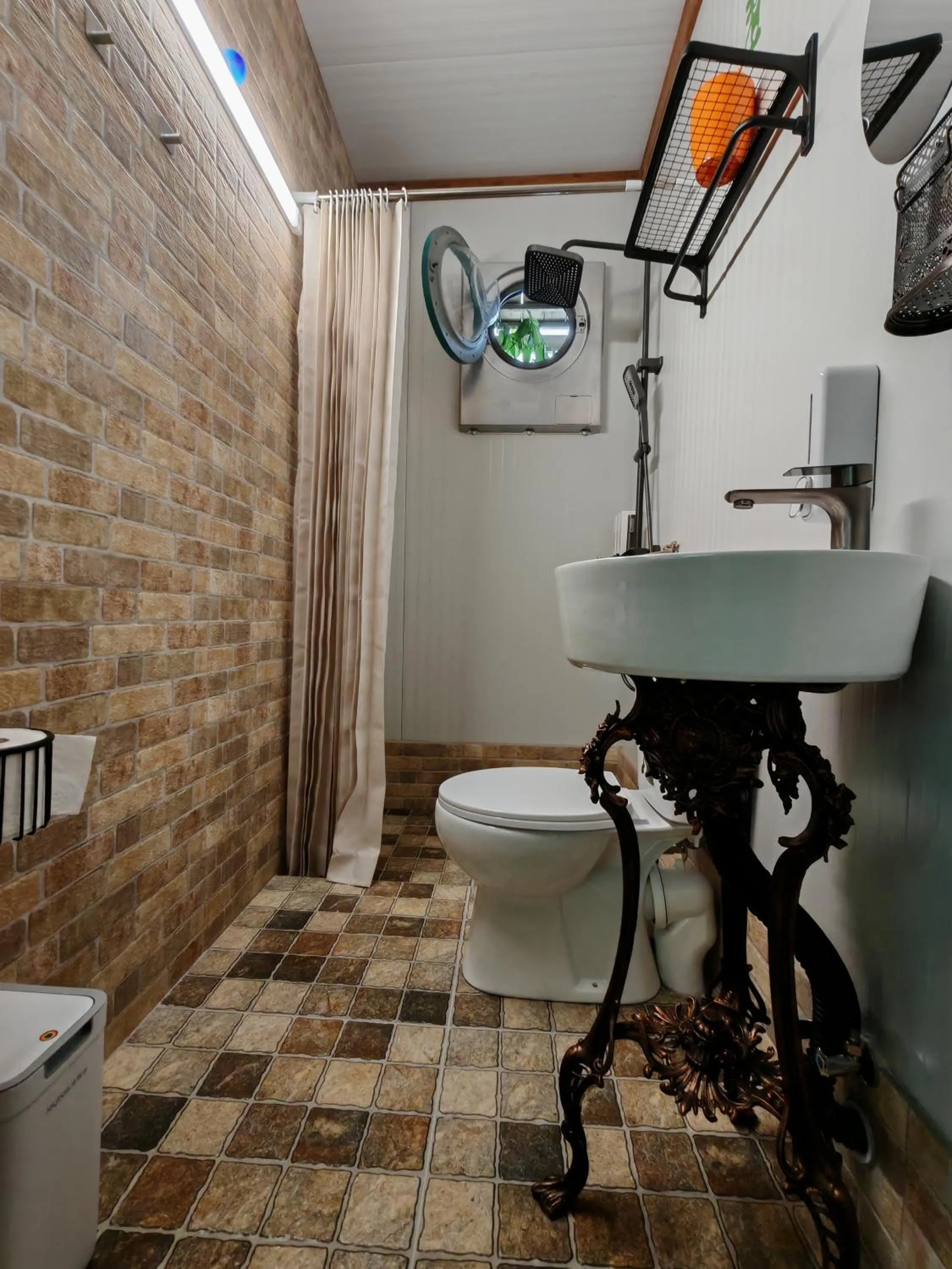 Toilet in Qilimcha's Guesthouse-Art Museum