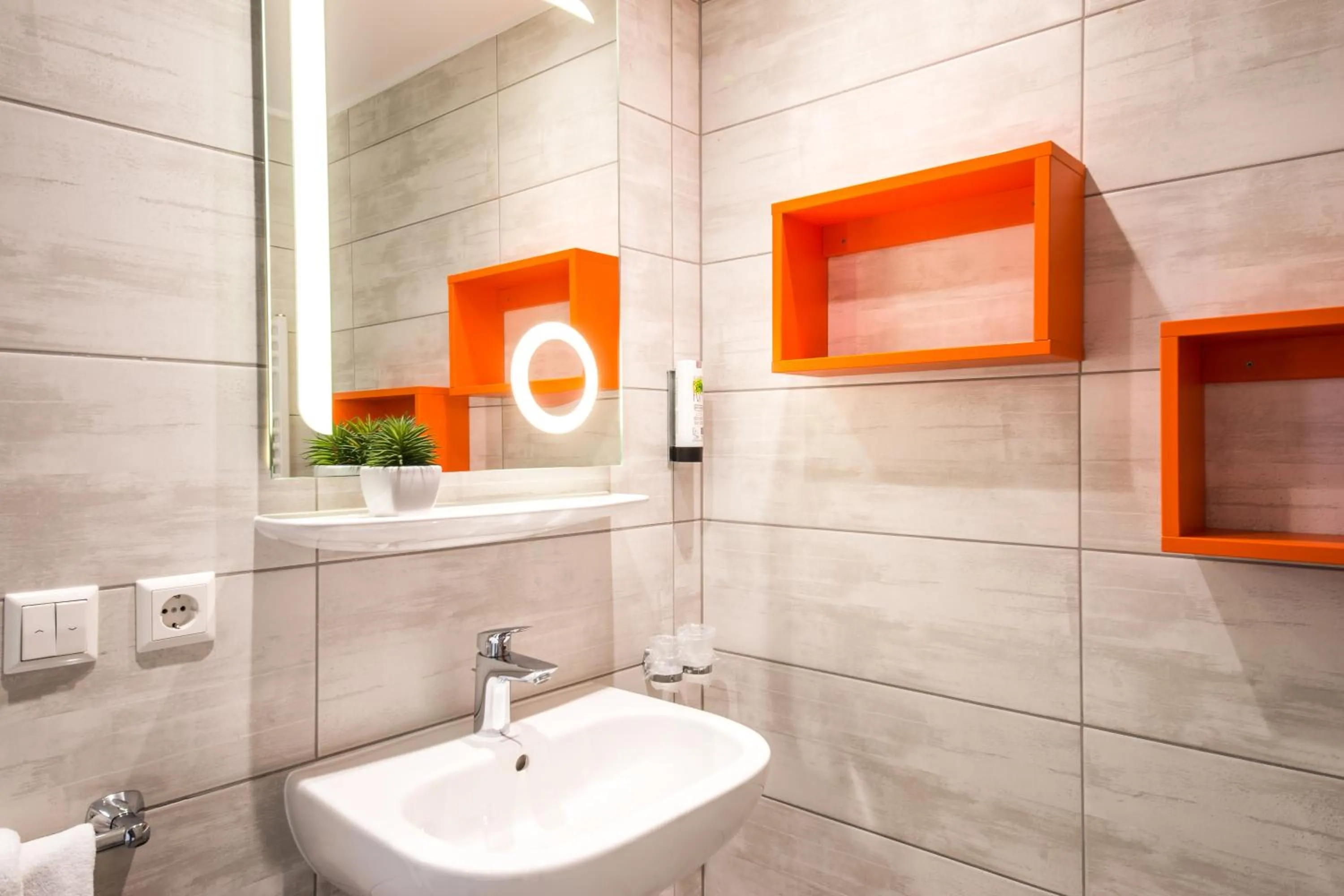 Bathroom in Mandarina Hotel Luxembourg Strassen