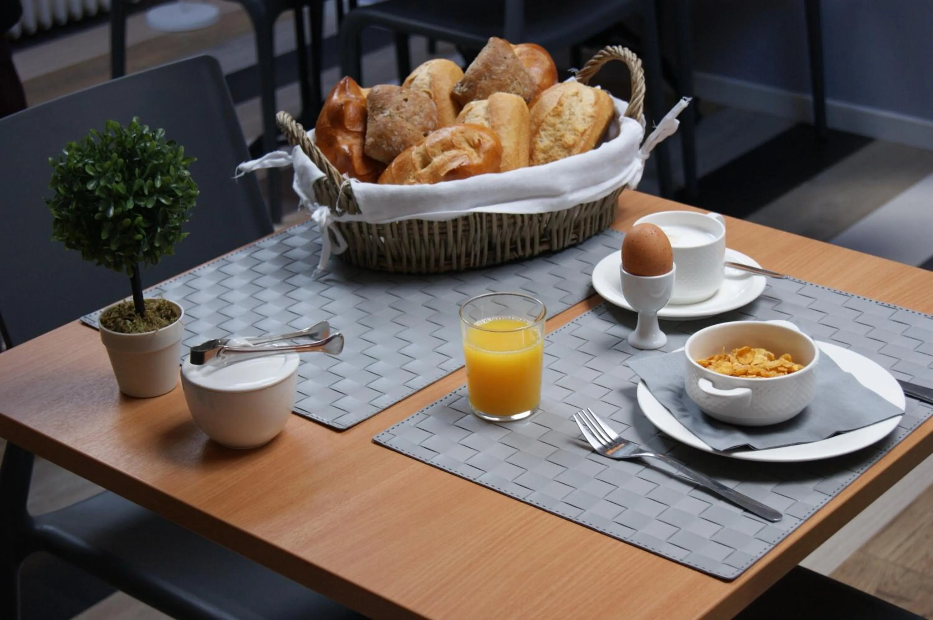 Food in Mandarina Hotel Luxembourg Strassen