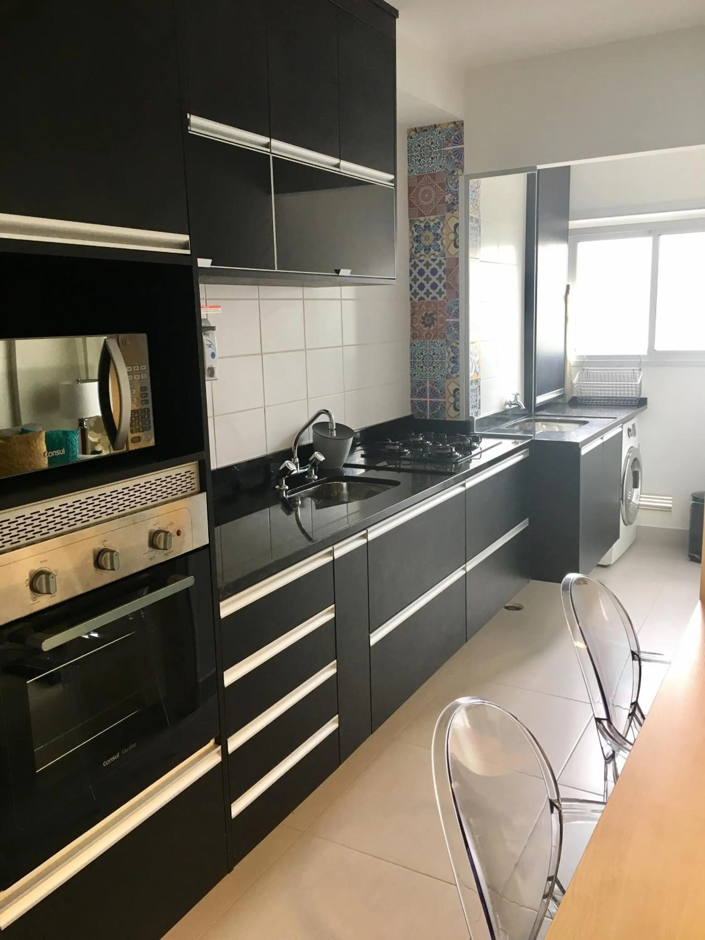Kitchen or kitchenette in Menara - Perto do Hospital Albert Einstein e MorumBIS