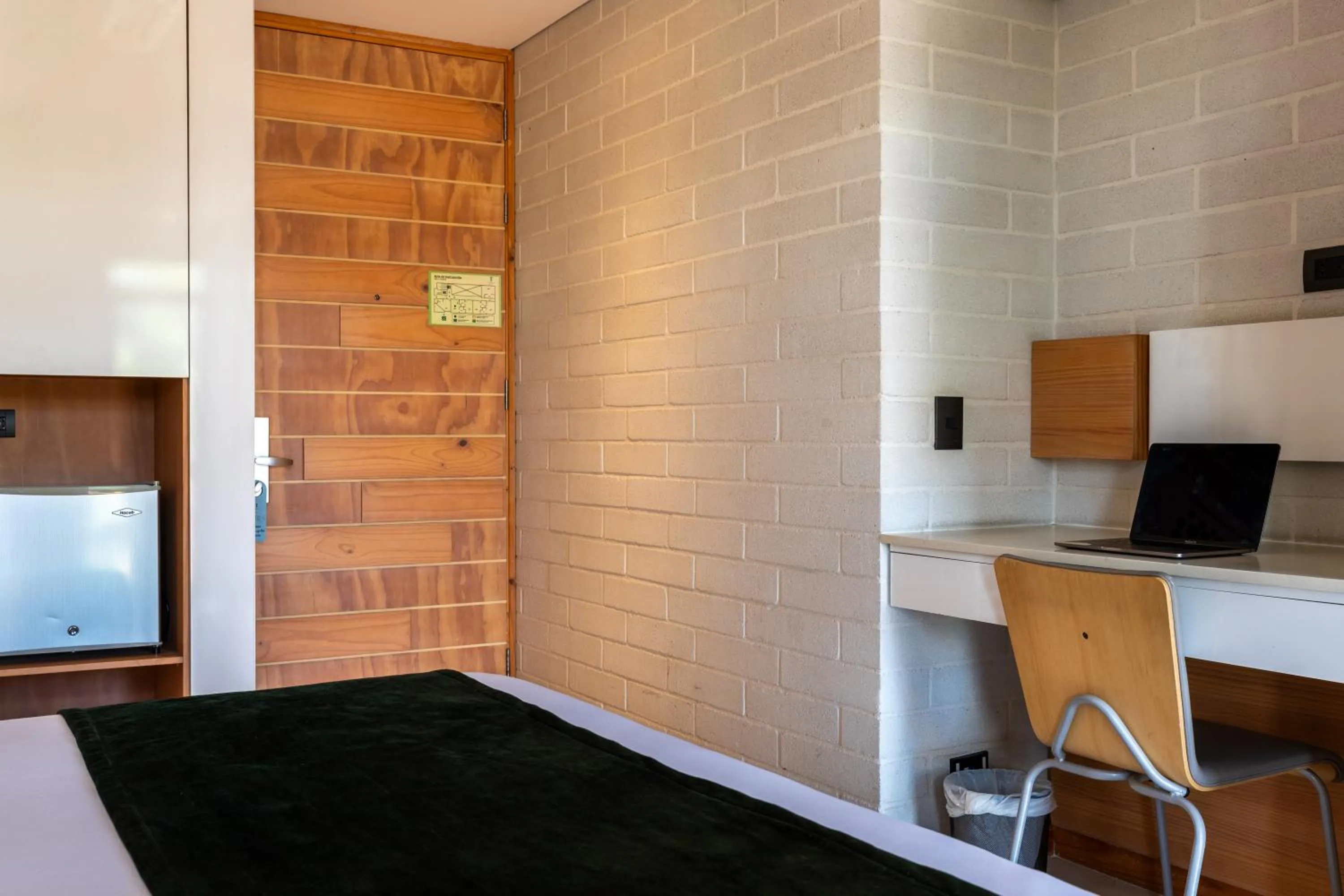 Bed in Terra Biohotel