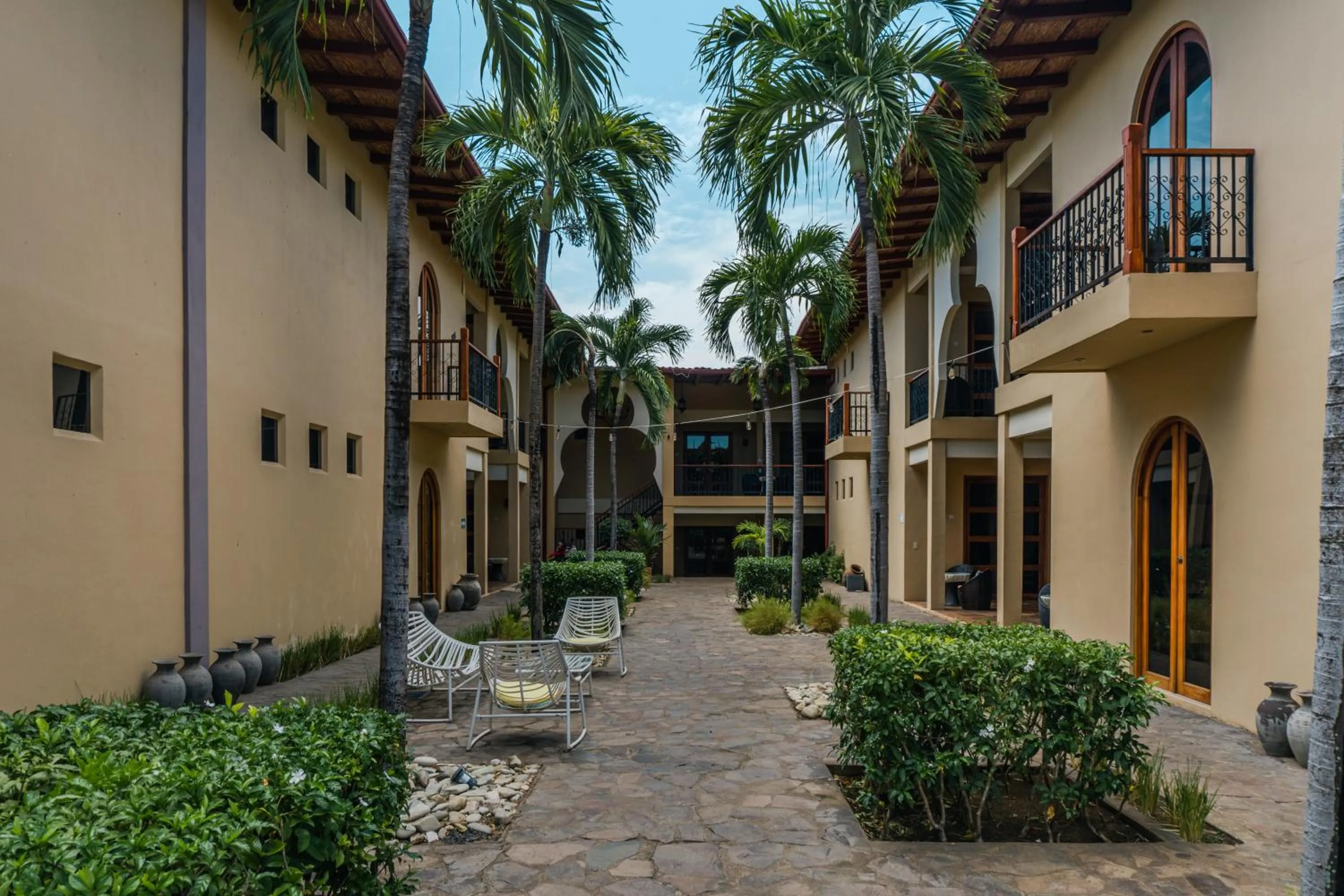 Patio in Hotel Plaza Marbella Granada