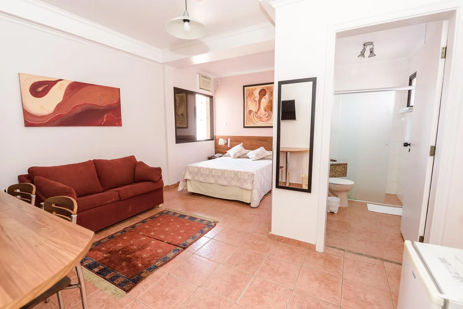 Toilet, Bed in Hotel Marmo