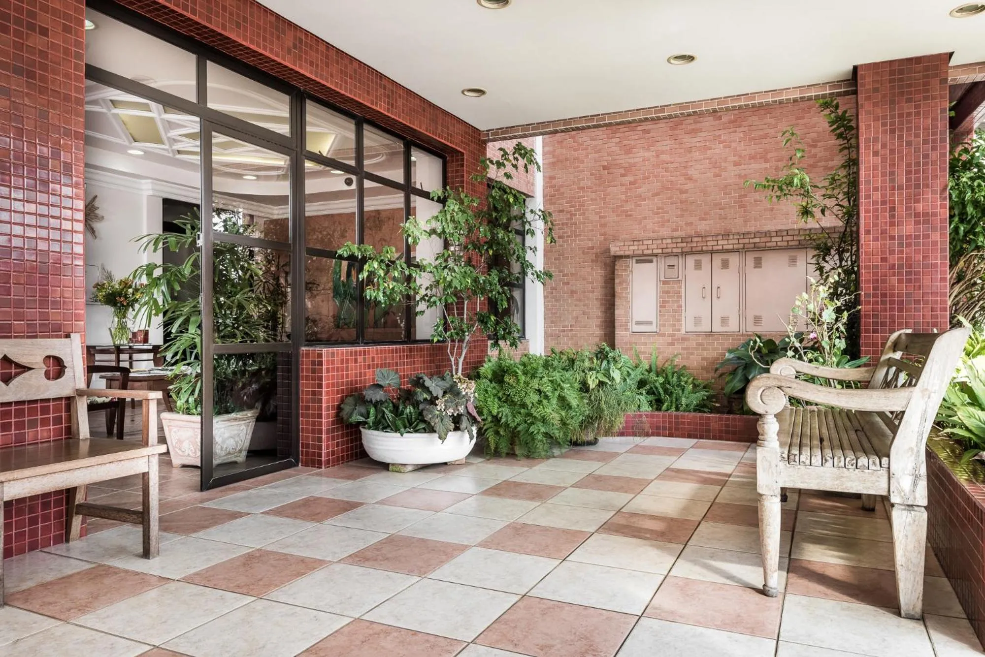 Patio in Hotel Marmo