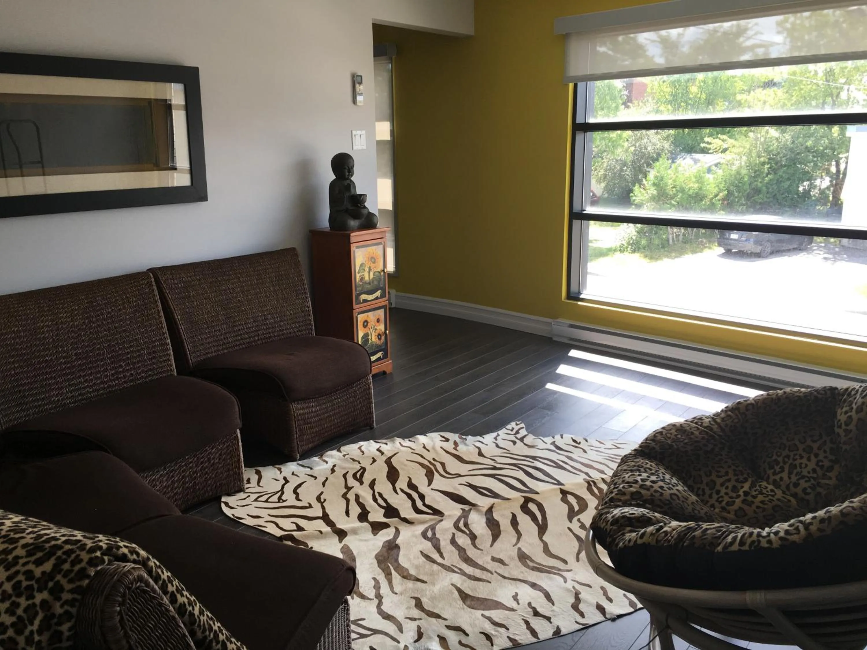 Living room in Gîte Zazen