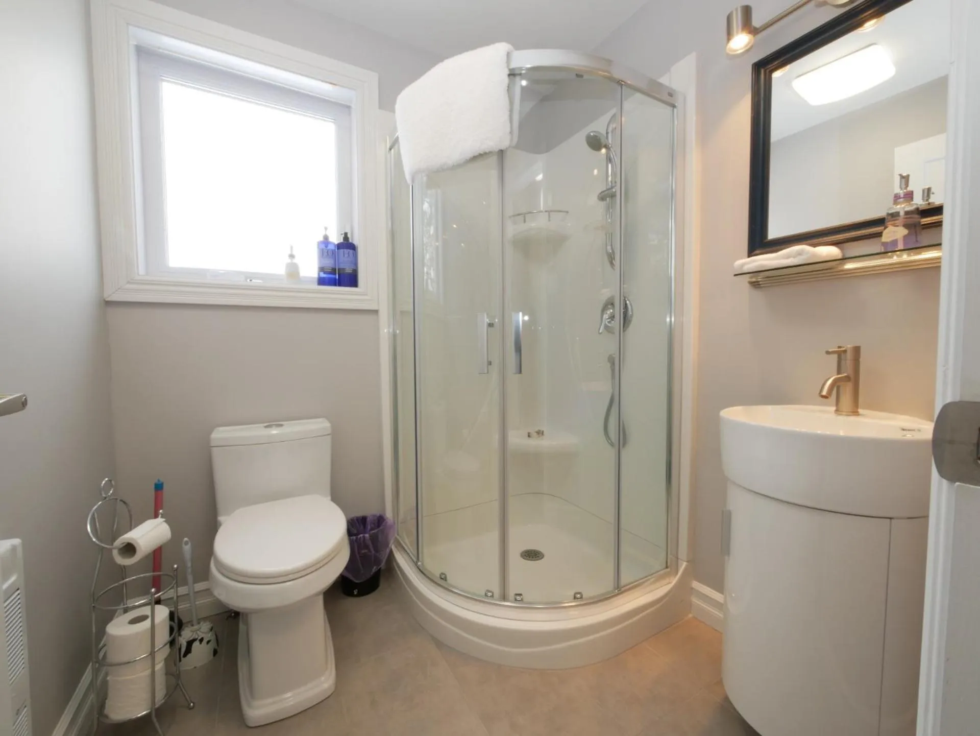 Shower in Gîte Zazen