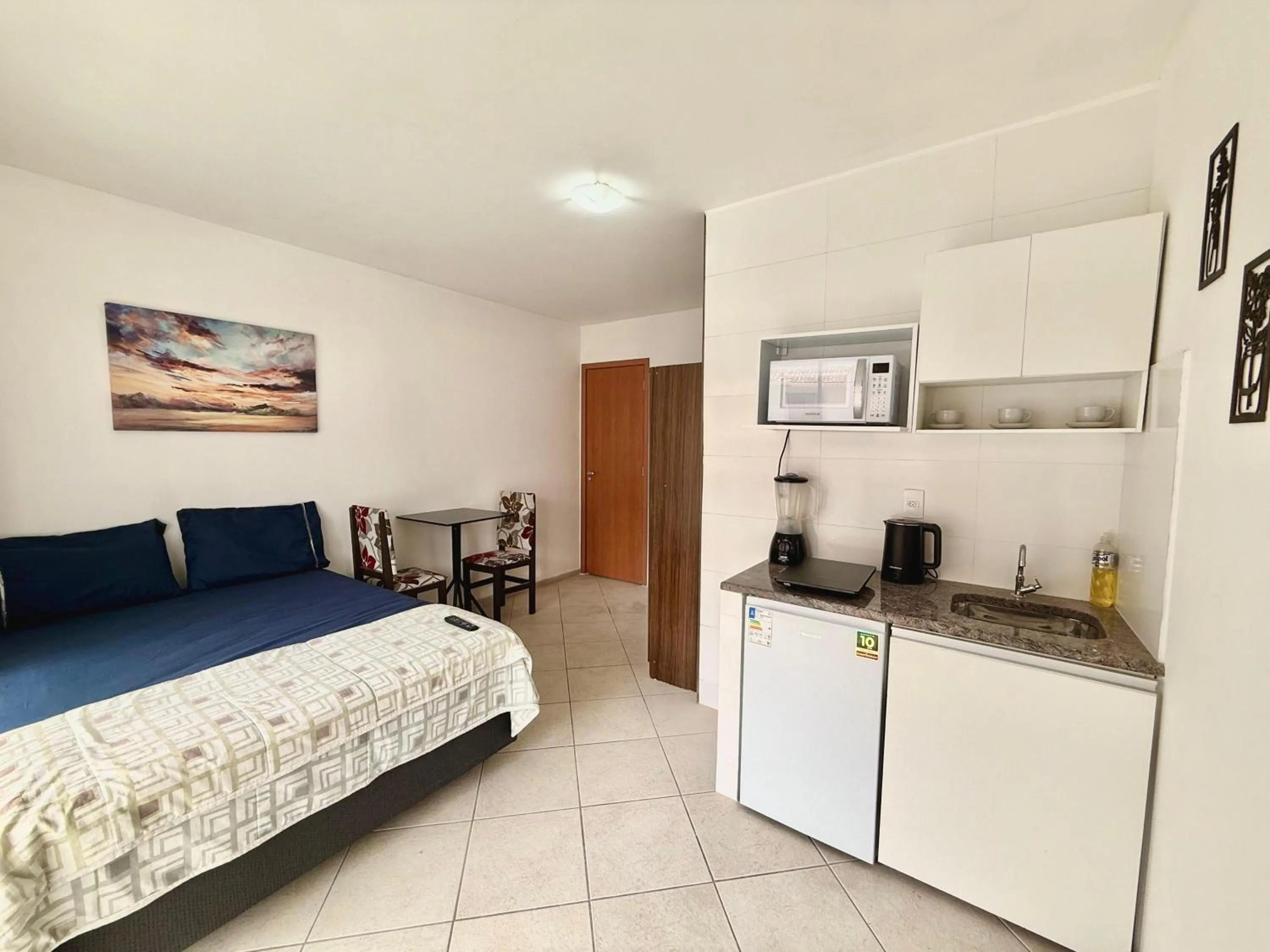 Bed in Apartamento Onda Azul