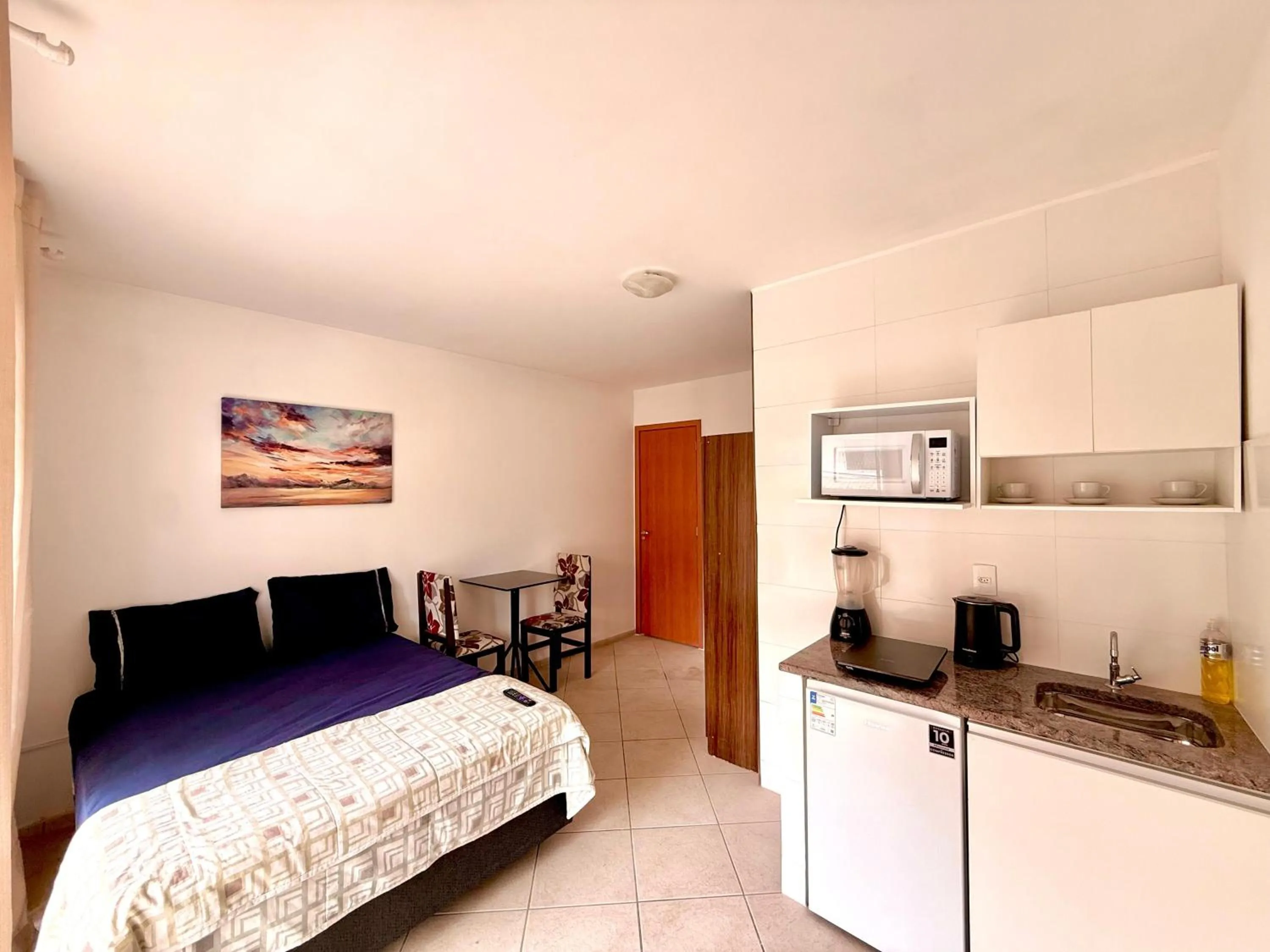 Bed in Apartamento Onda Azul