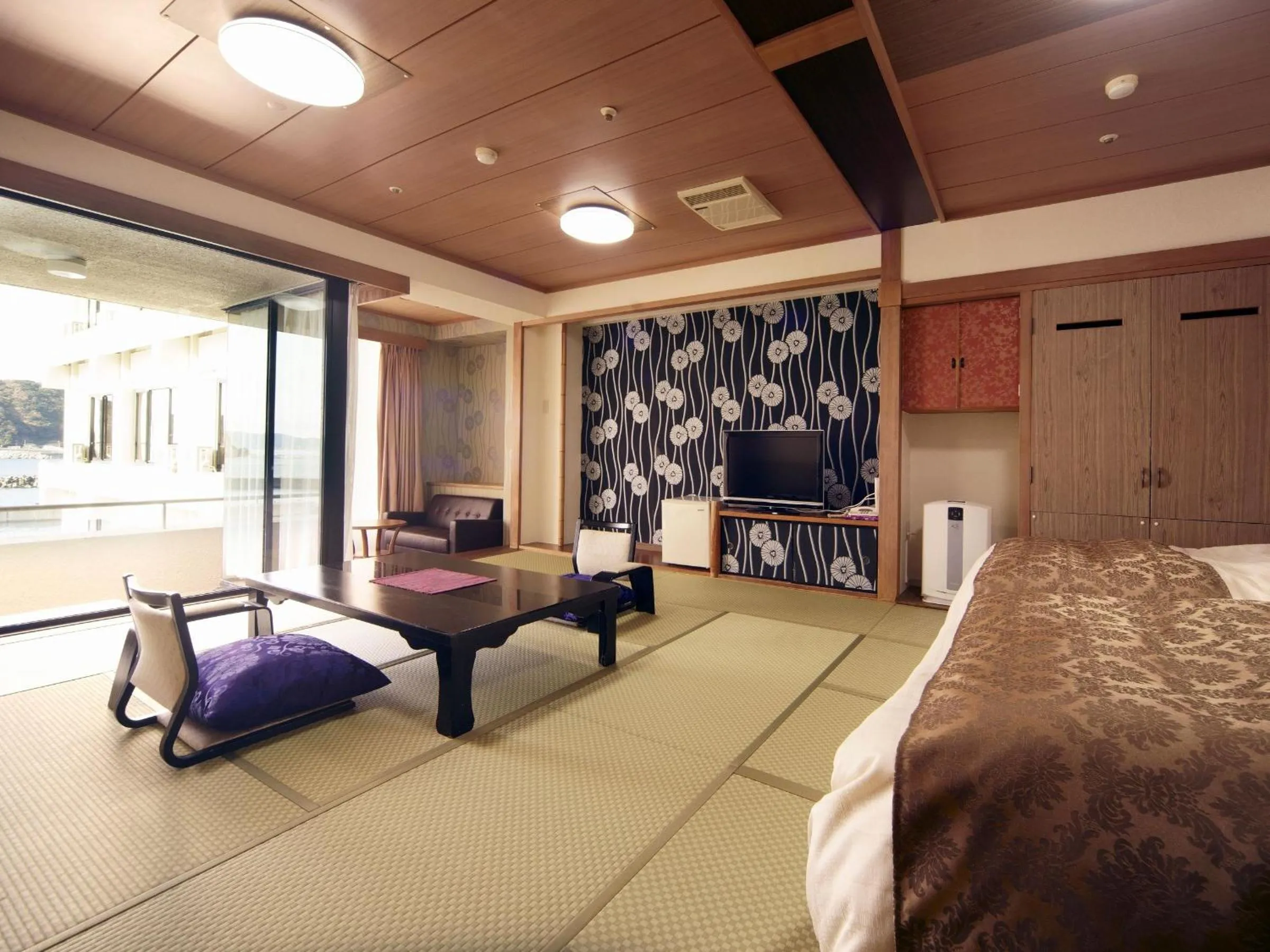 Photo of the whole room, Bed in Kichimu