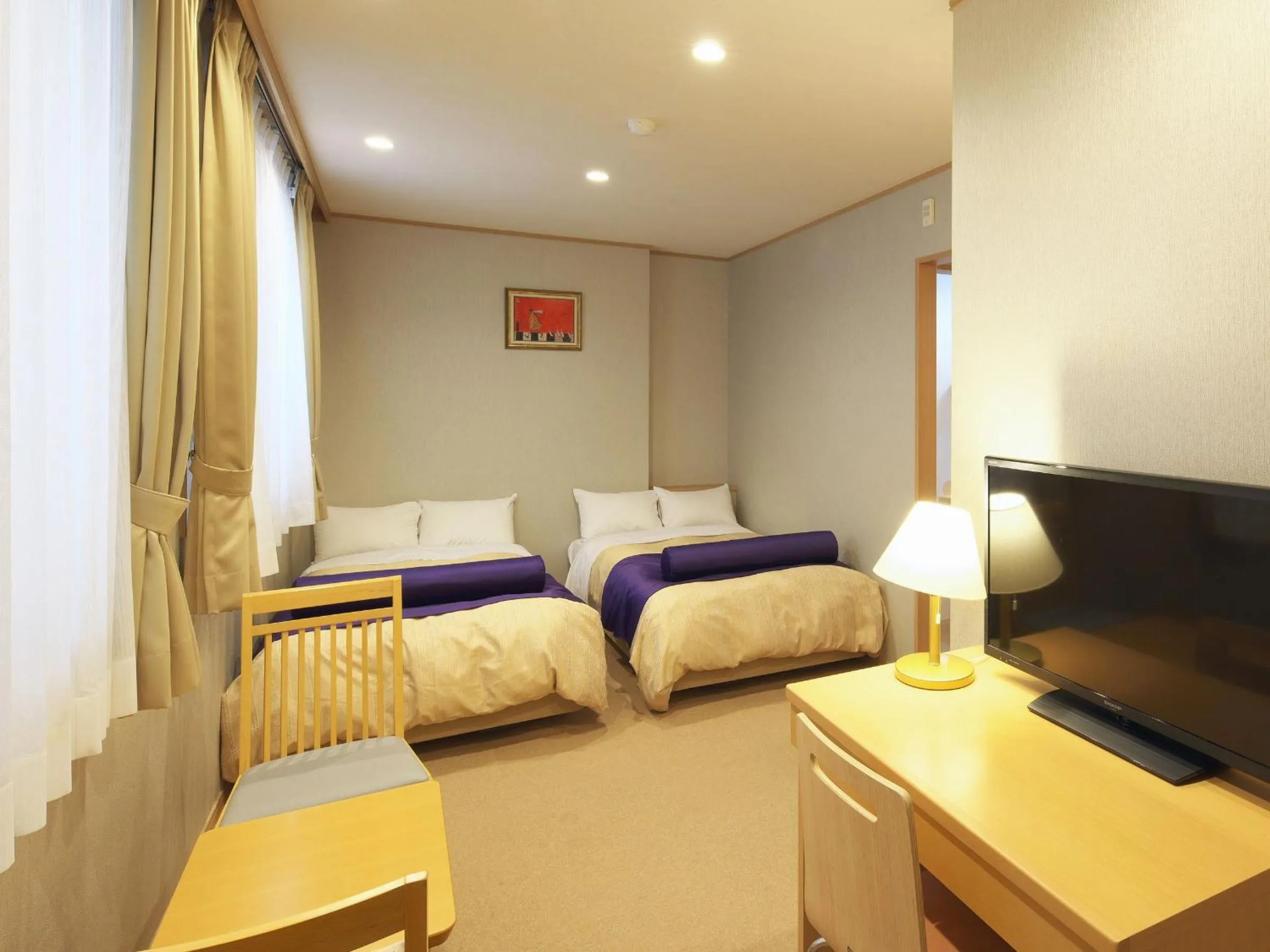 Photo of the whole room, Bed in Kichimu