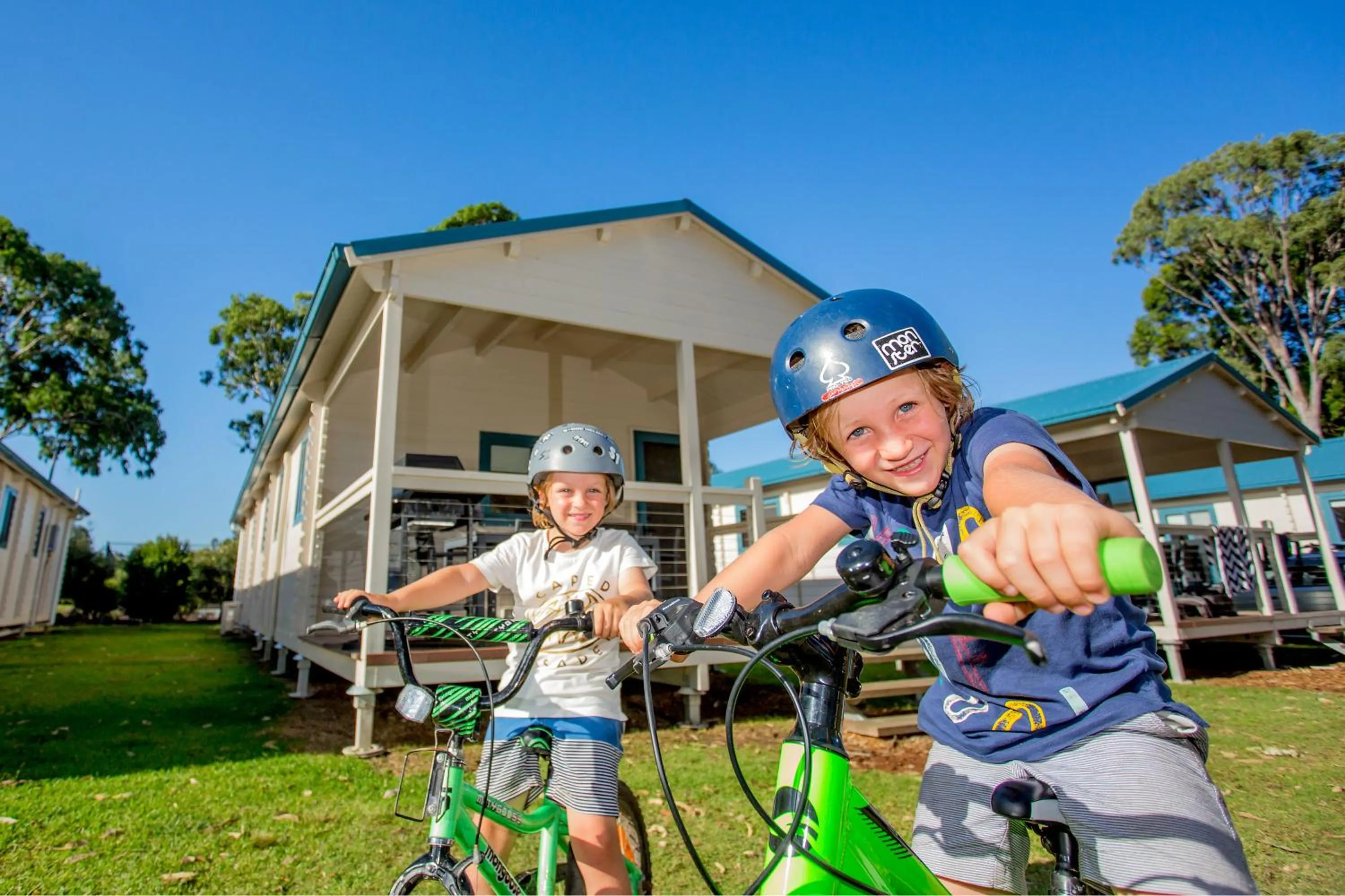 Cycling in BIG4 Tasman Holiday Parks - Racecourse Beach