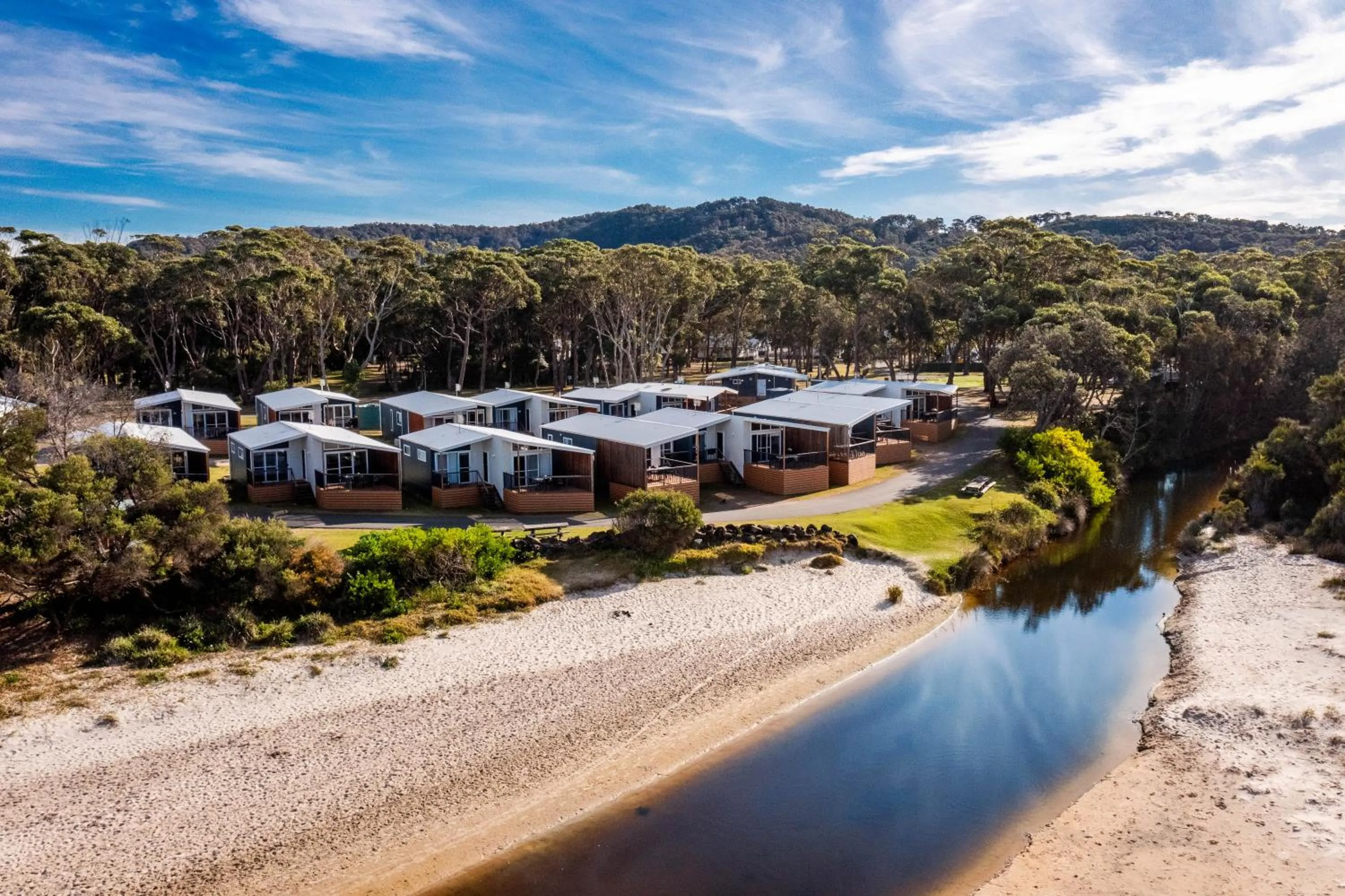 Property building in BIG4 Tasman Holiday Parks - Racecourse Beach