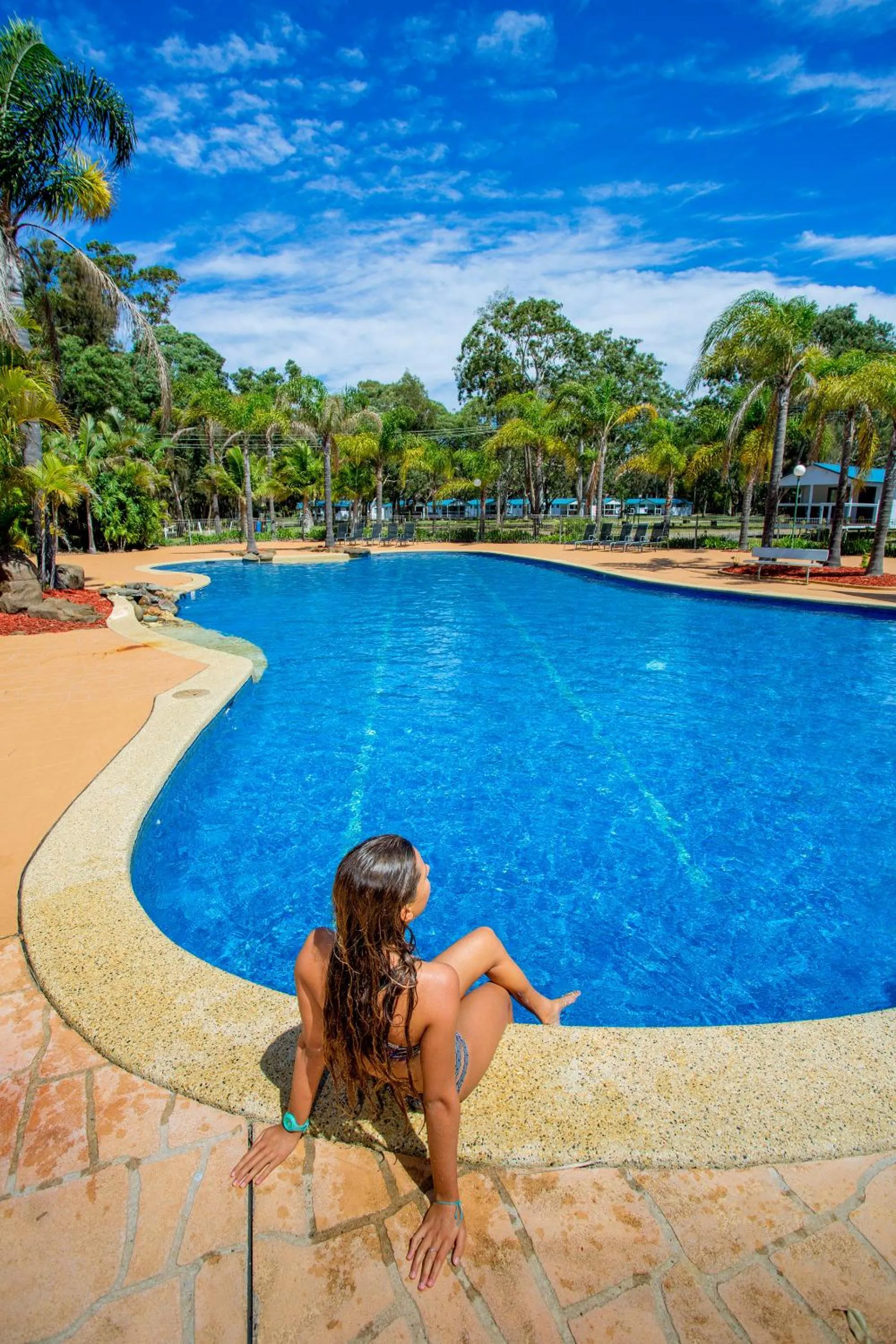 Swimming pool in BIG4 Tasman Holiday Parks - Racecourse Beach