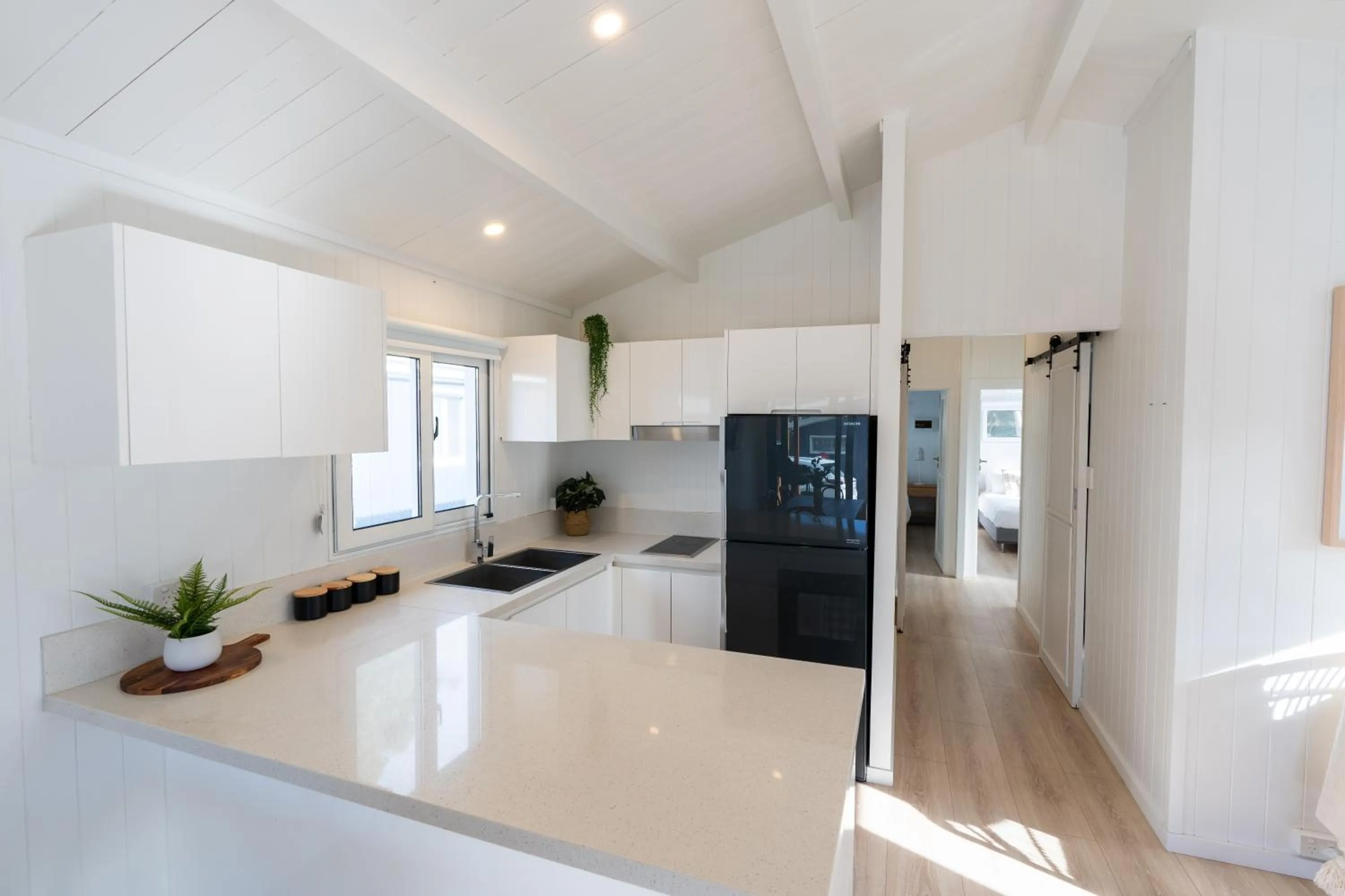 Kitchen or kitchenette in BIG4 Tasman Holiday Parks - Racecourse Beach