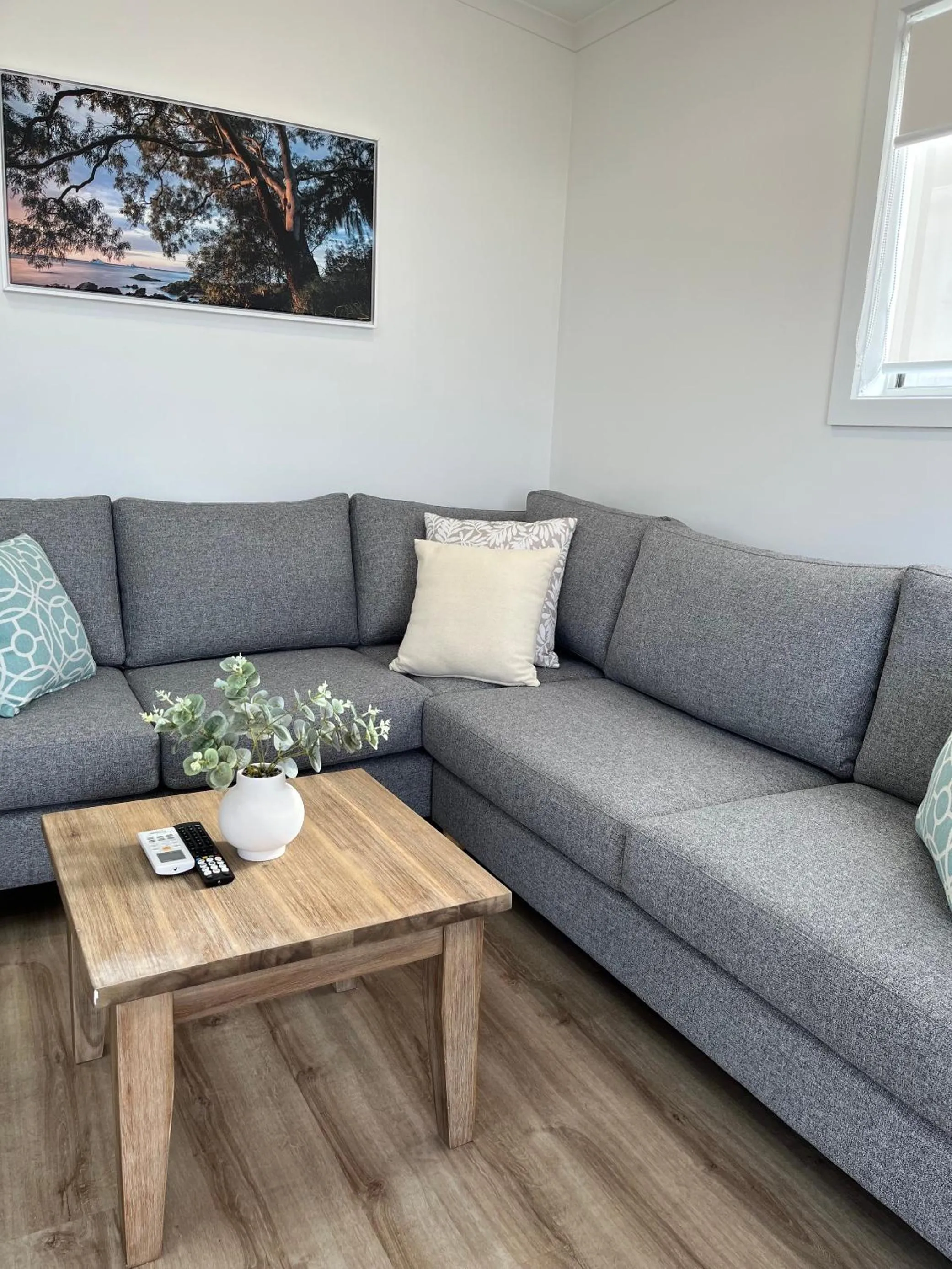 Living room in BIG4 Tasman Holiday Parks - Racecourse Beach