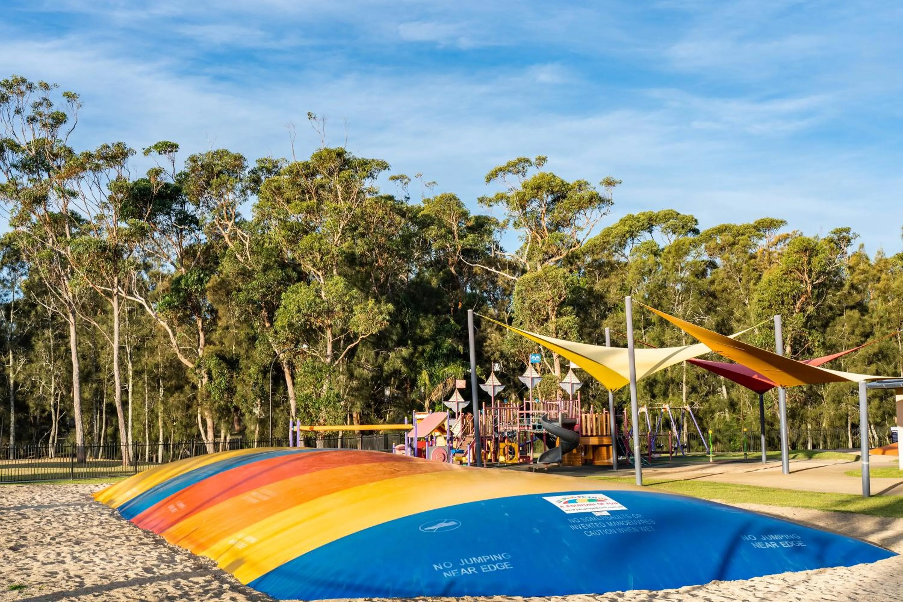 Children play ground in BIG4 Tasman Holiday Parks - Racecourse Beach