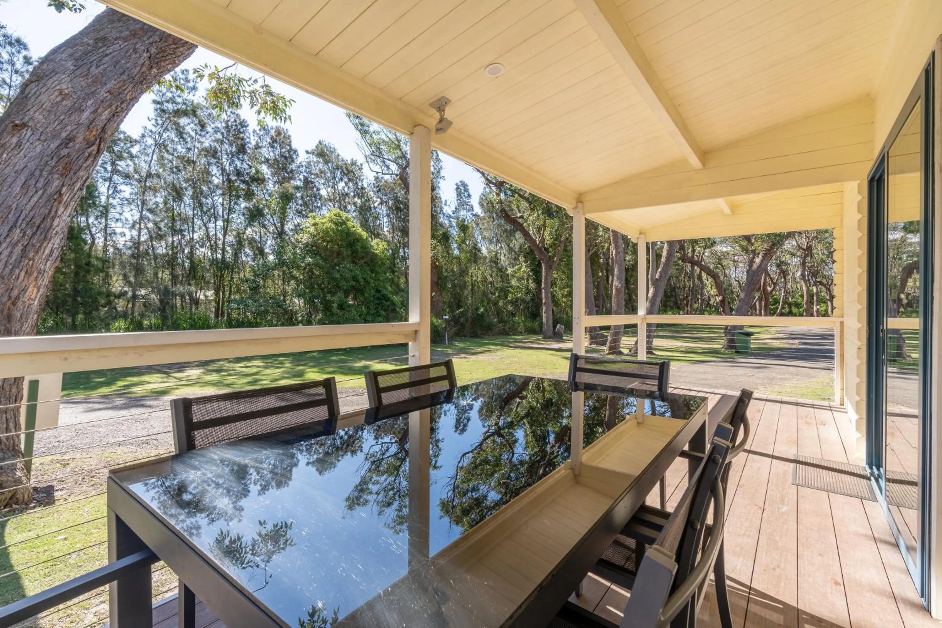 Garden view in BIG4 Tasman Holiday Parks - Racecourse Beach