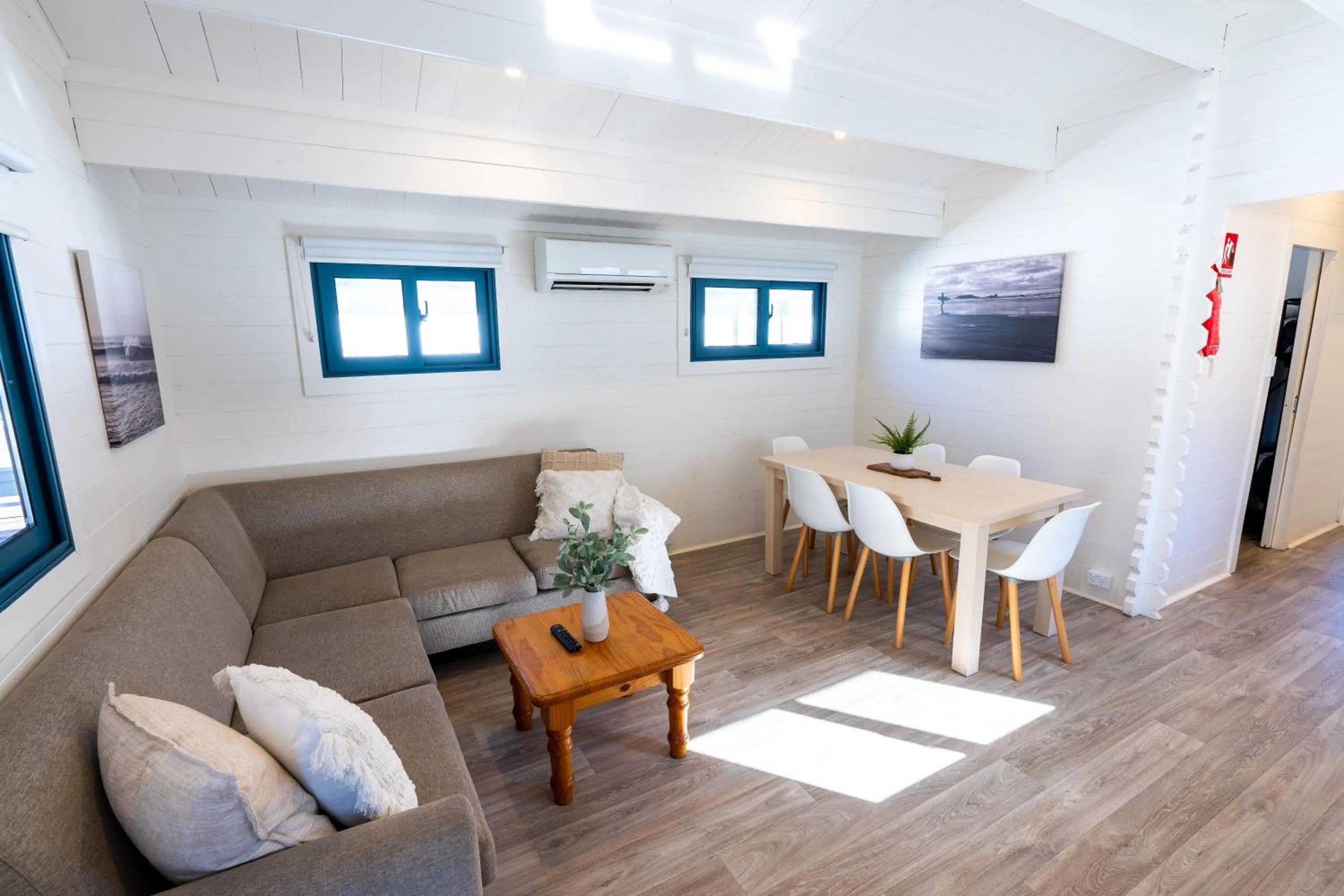 Living room in BIG4 Tasman Holiday Parks - Racecourse Beach