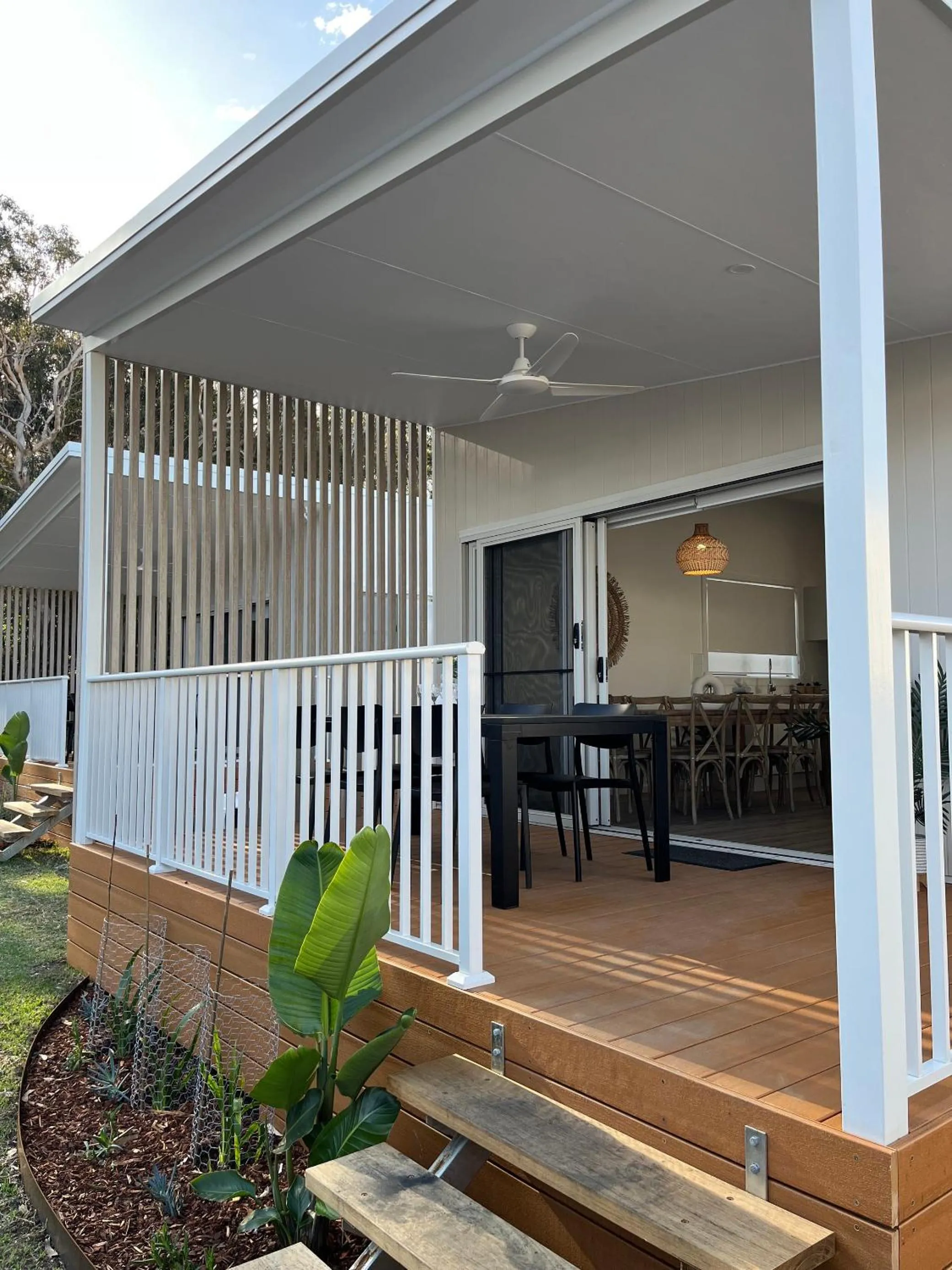 Patio in BIG4 Tasman Holiday Parks - Racecourse Beach