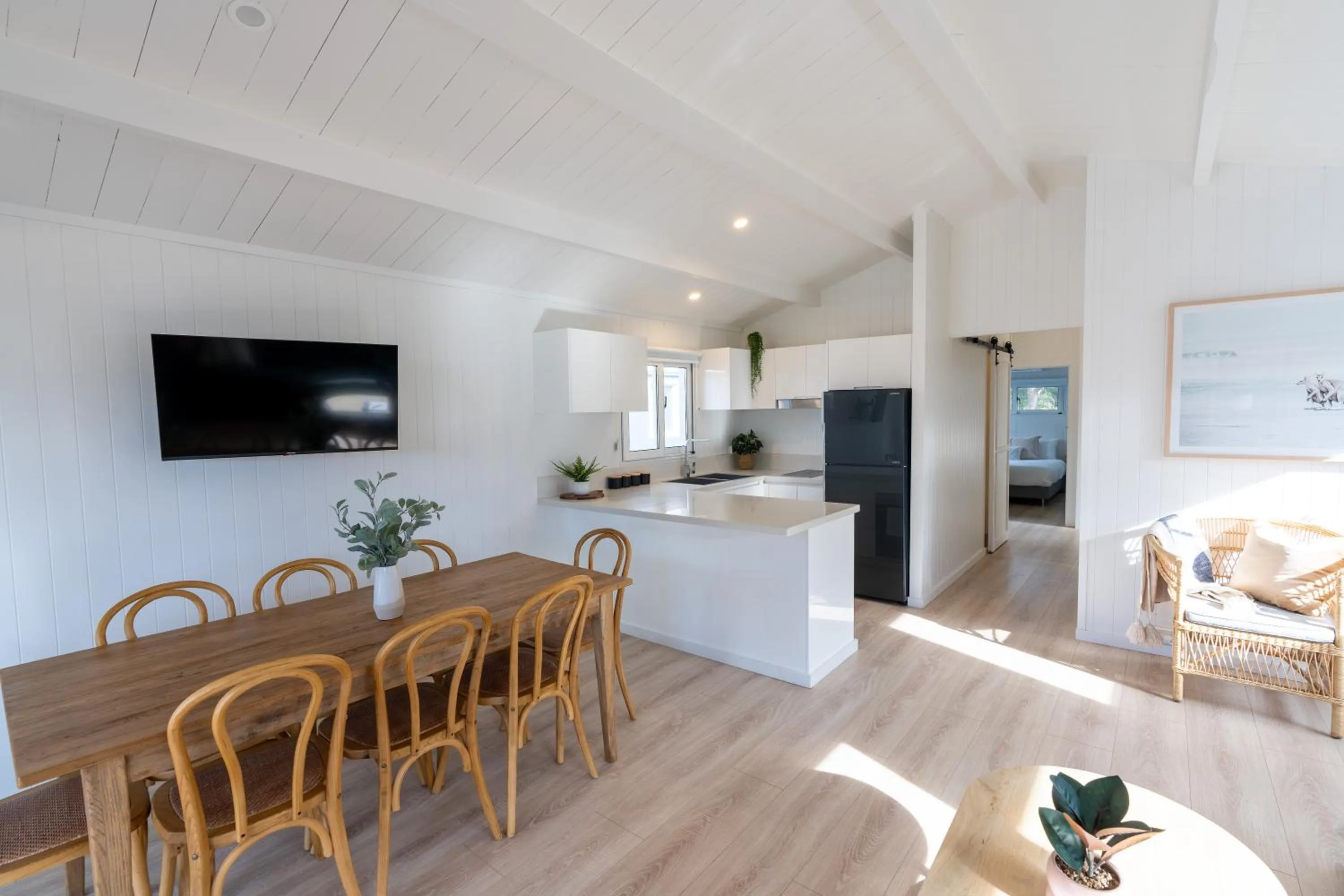 Kitchen or kitchenette in BIG4 Tasman Holiday Parks - Racecourse Beach