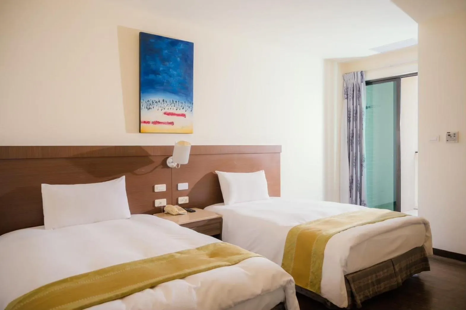 Bed in The Deer Resort