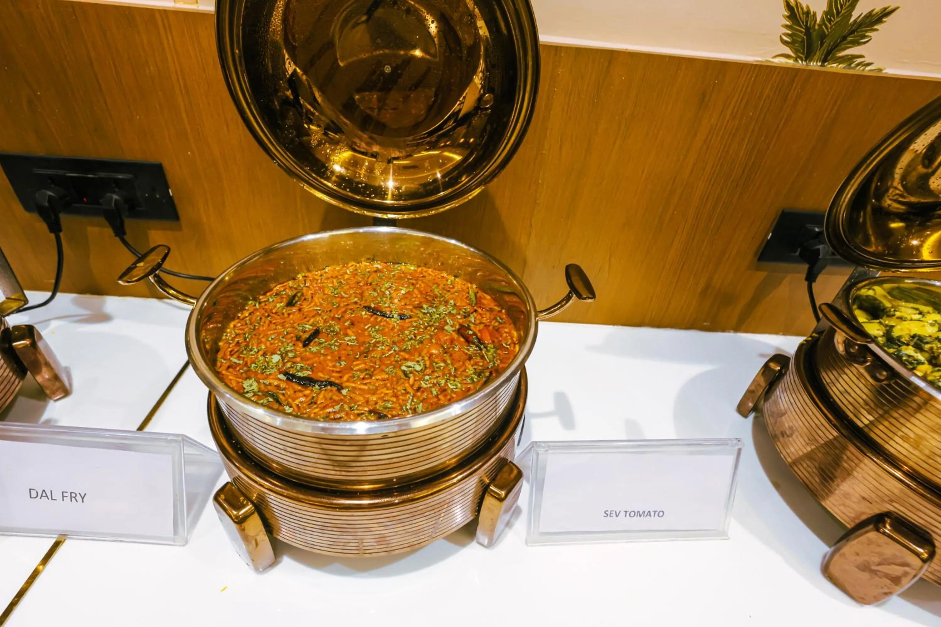 Food close-up in Goverdhan Greens Resort Dwarka l Hotels In Dwarka